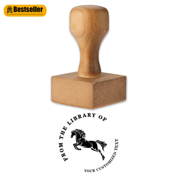 Custom Signature Wood Stamp