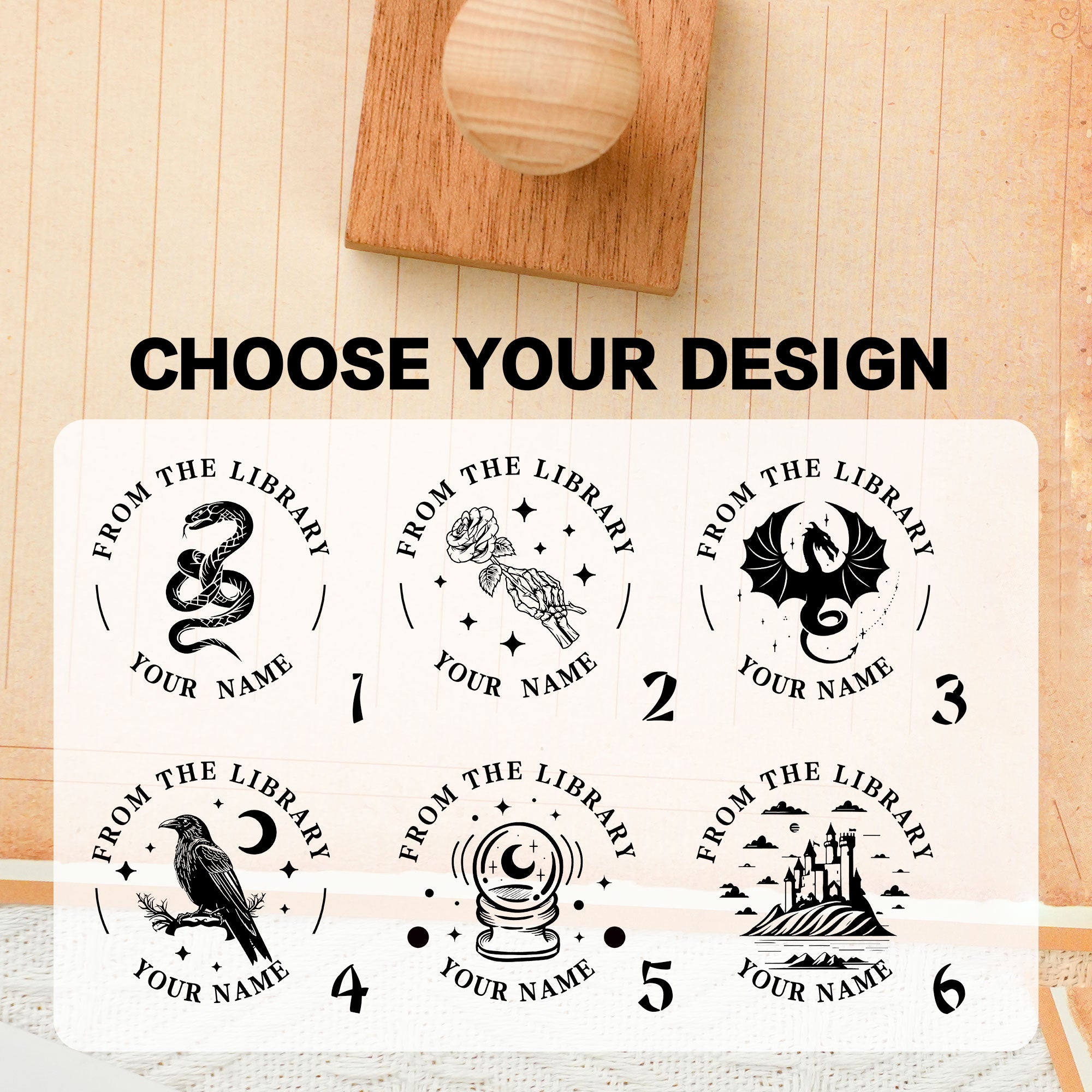 Custom Gift Rubber Stamp