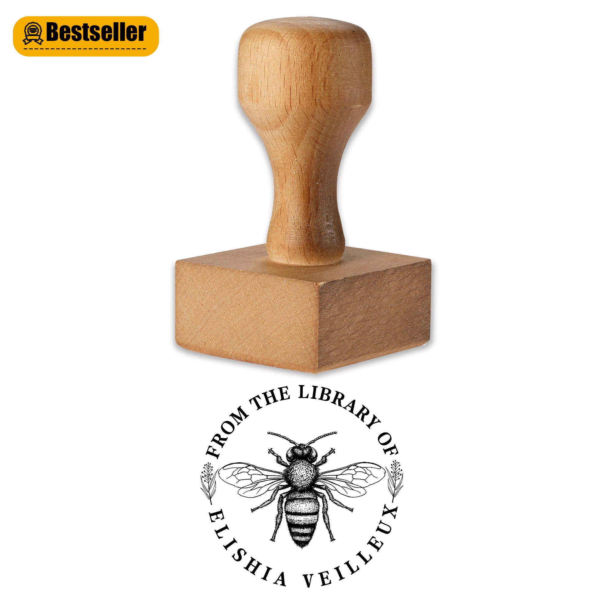 Custom Journaling Rubber Stamp