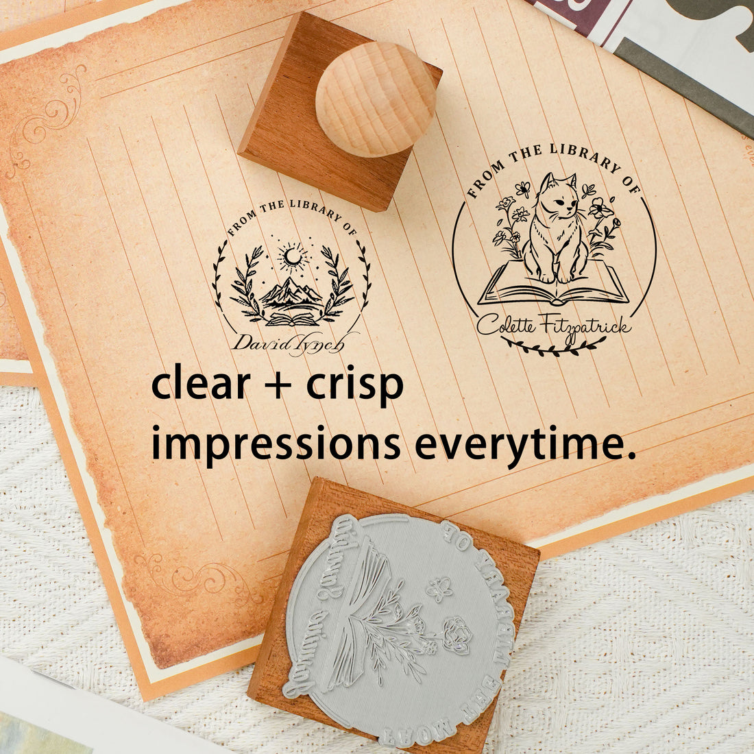 Custom Personal Library Stamp