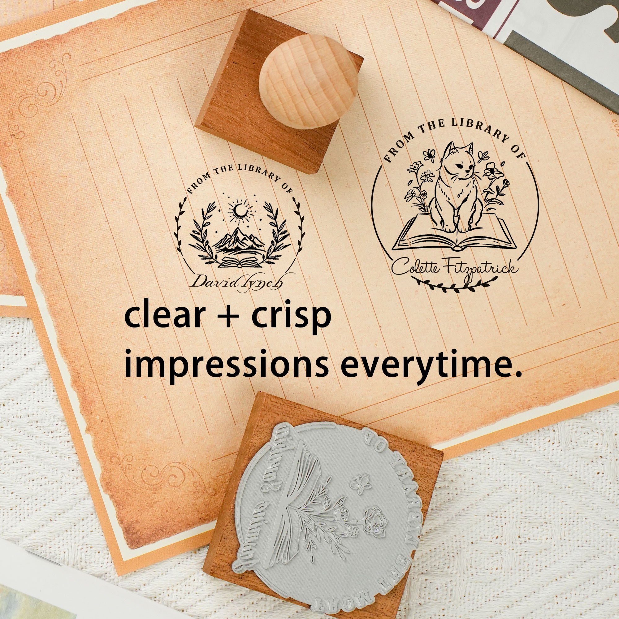 Custom Personal Library Stamp