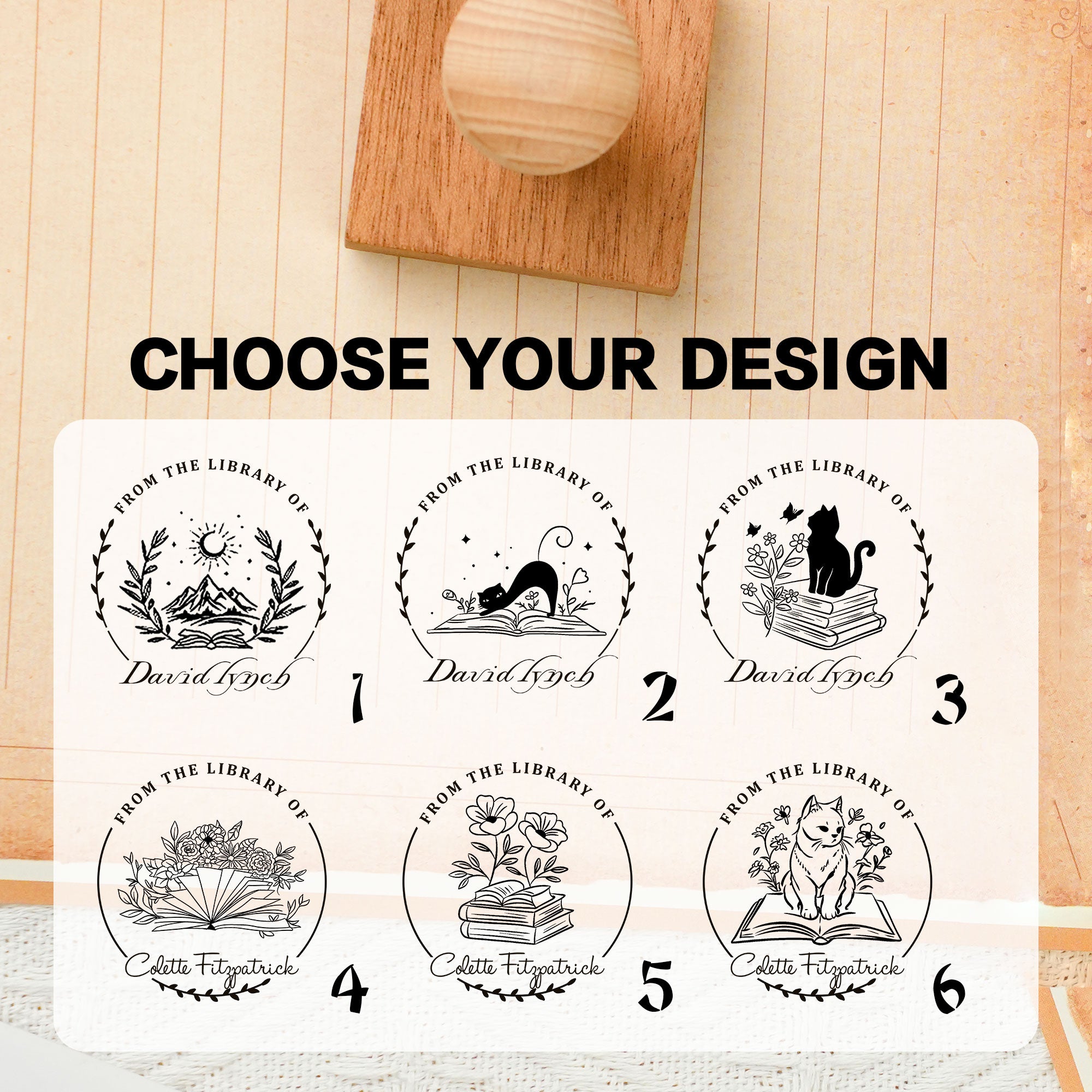 Custom Personal Library Stamp