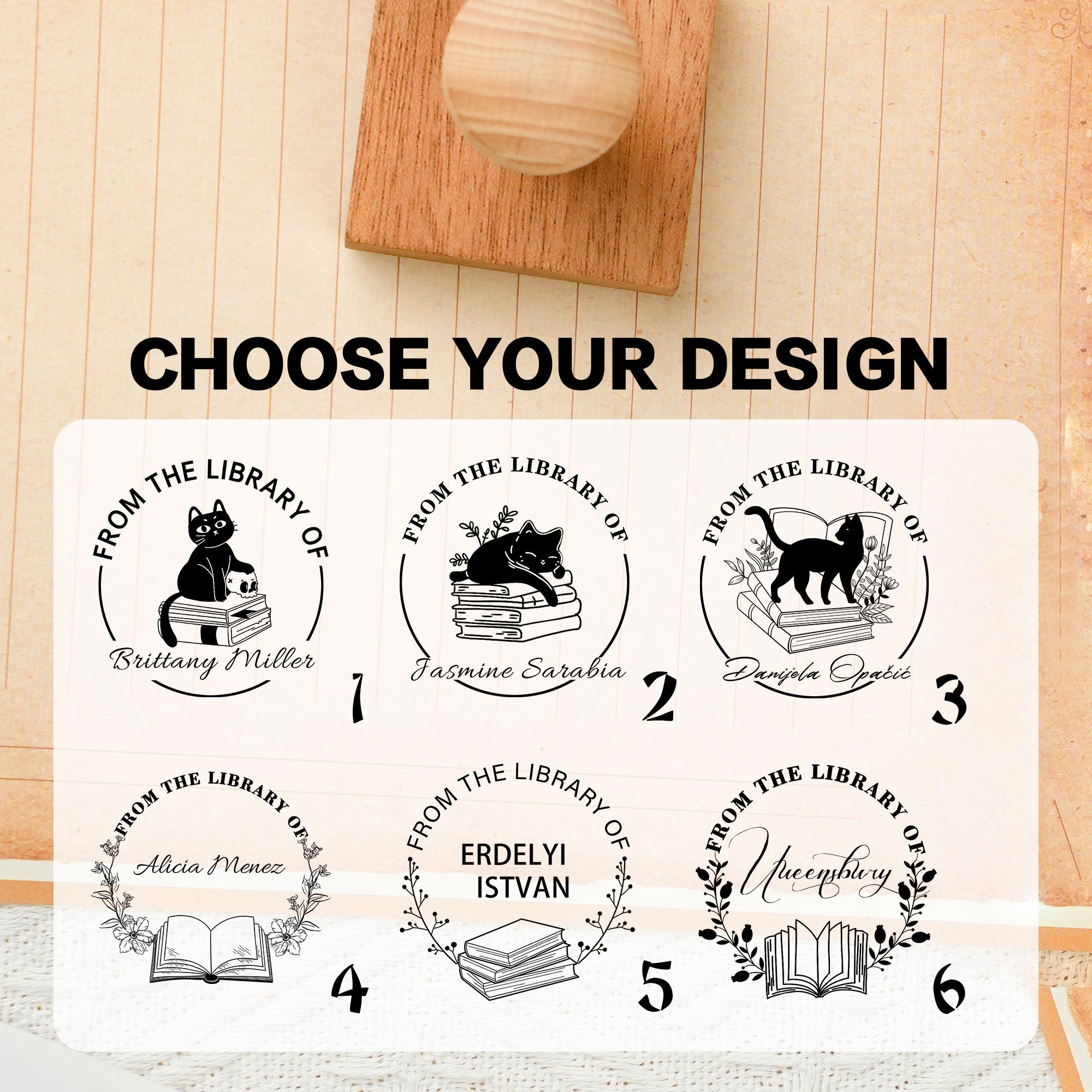 Custom Collector Rubber Stamp