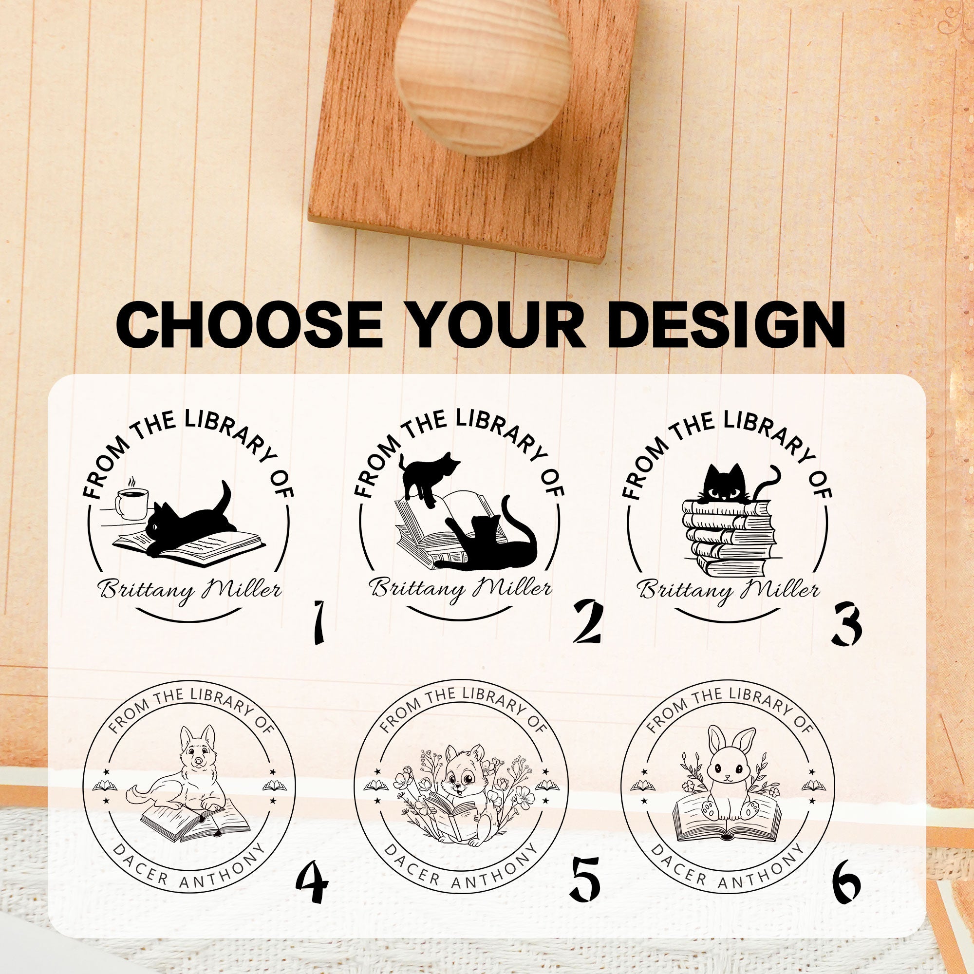 Custom Simple Rubber Stamp