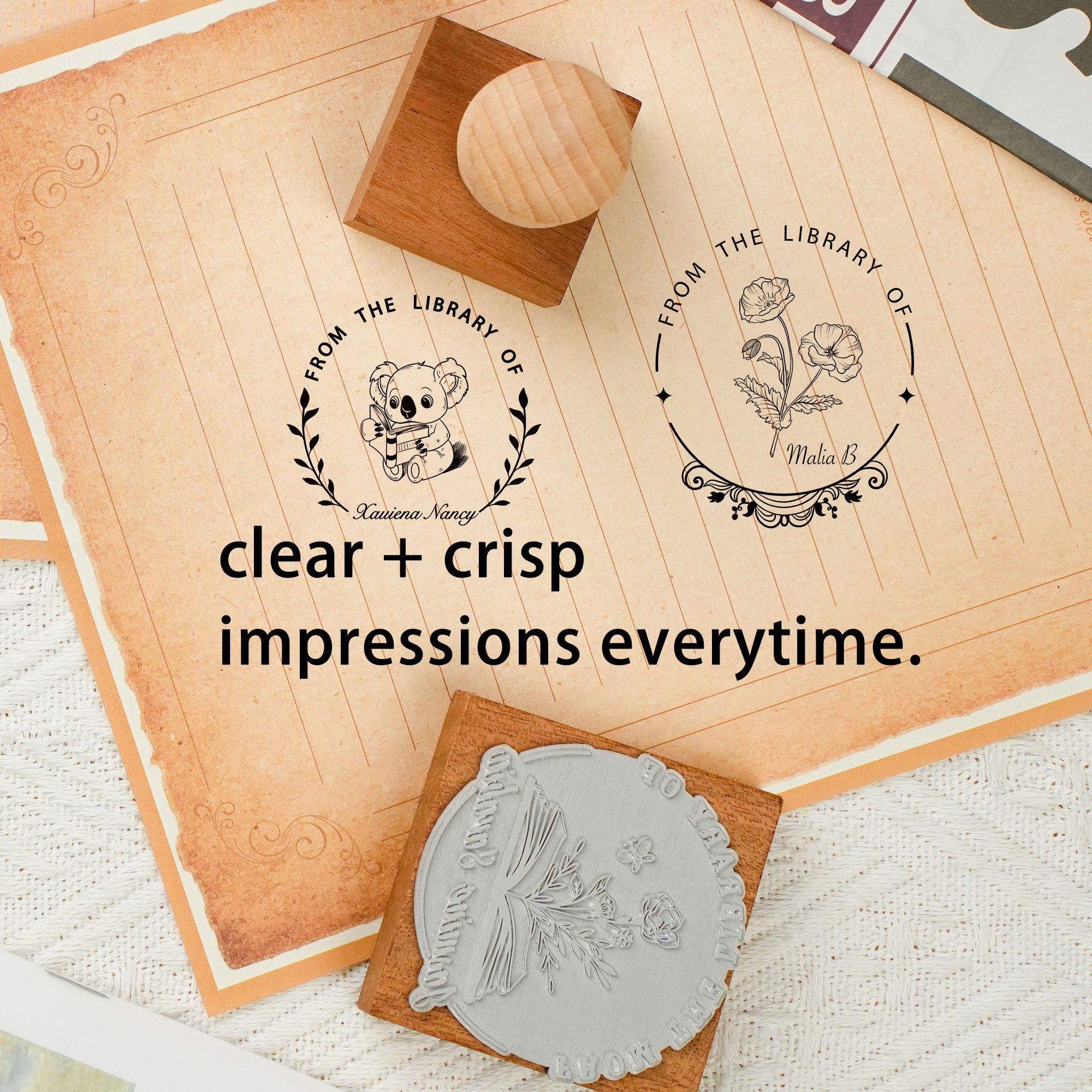 Custom Wooden Seal Stamp