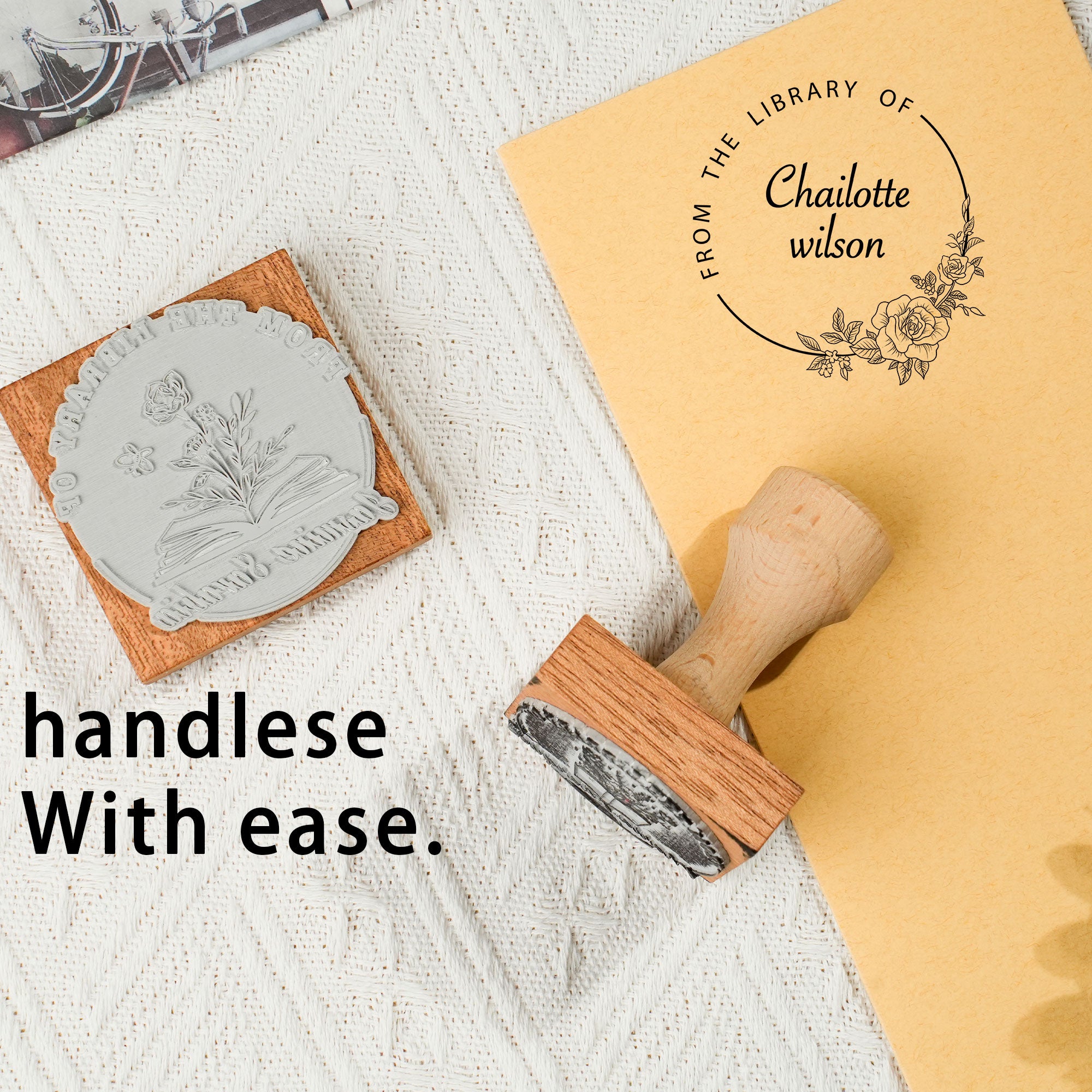 Custom Wooden Seal Stamp