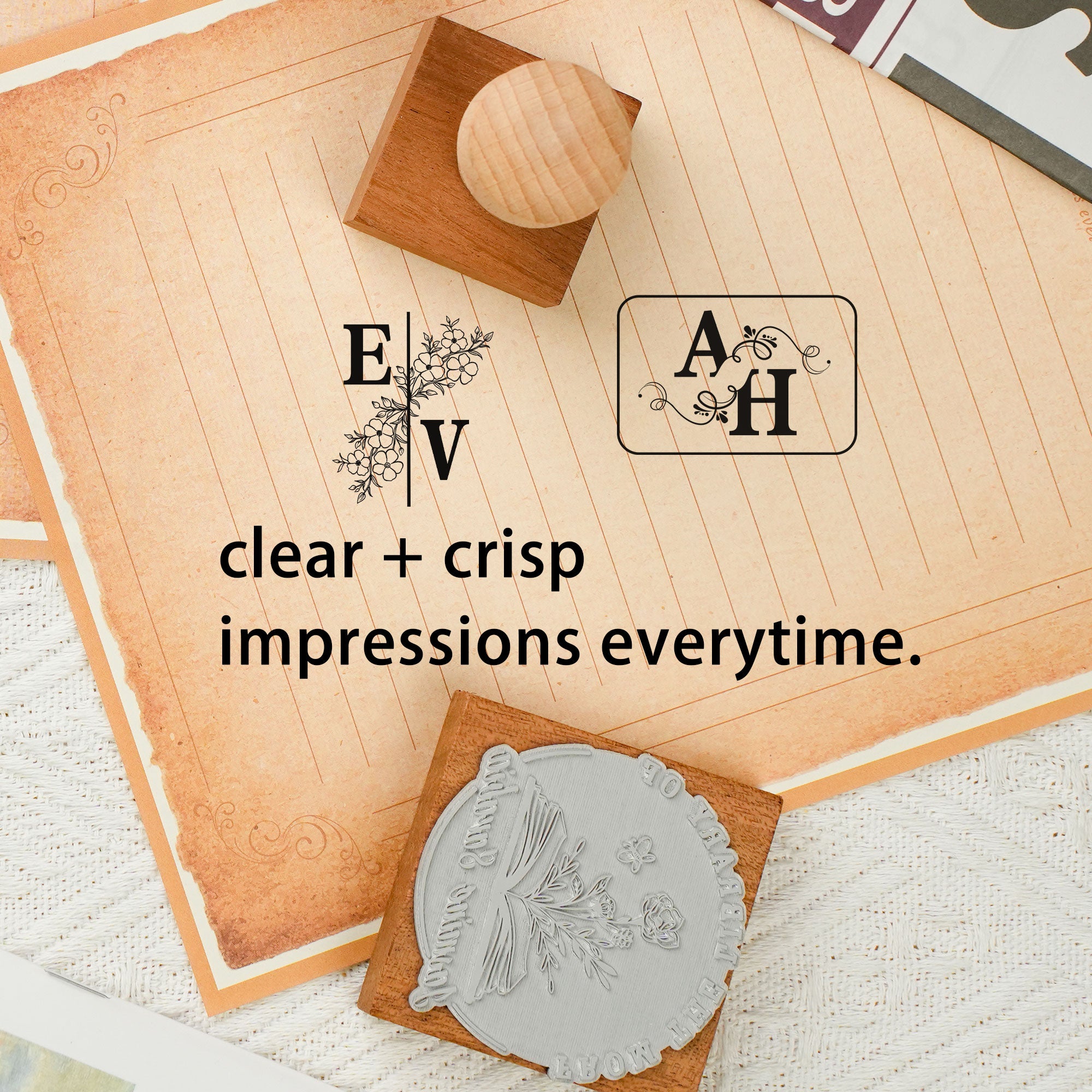 Custom Vintage Craft Stamp