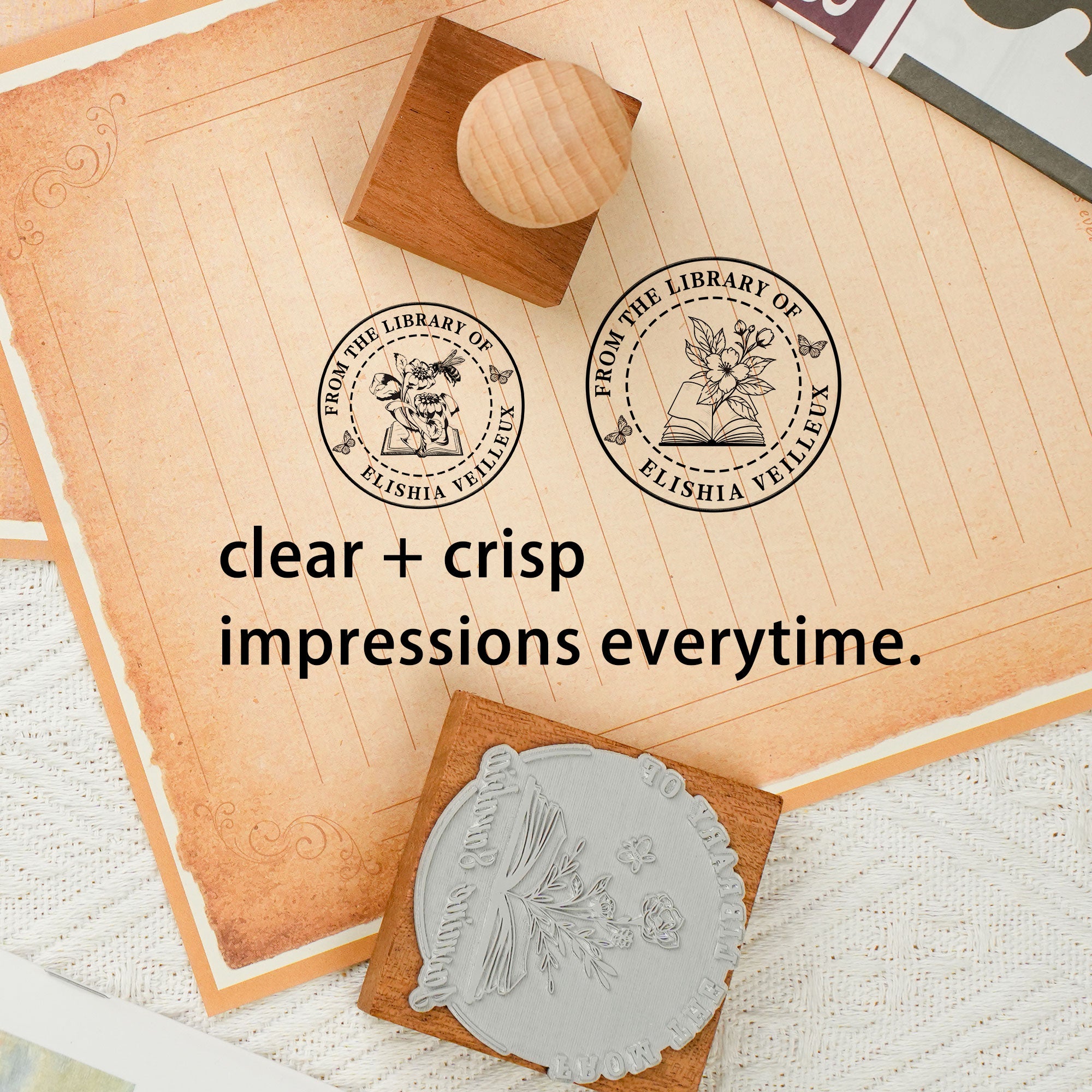 Custom Craft Art Rubber Stamp