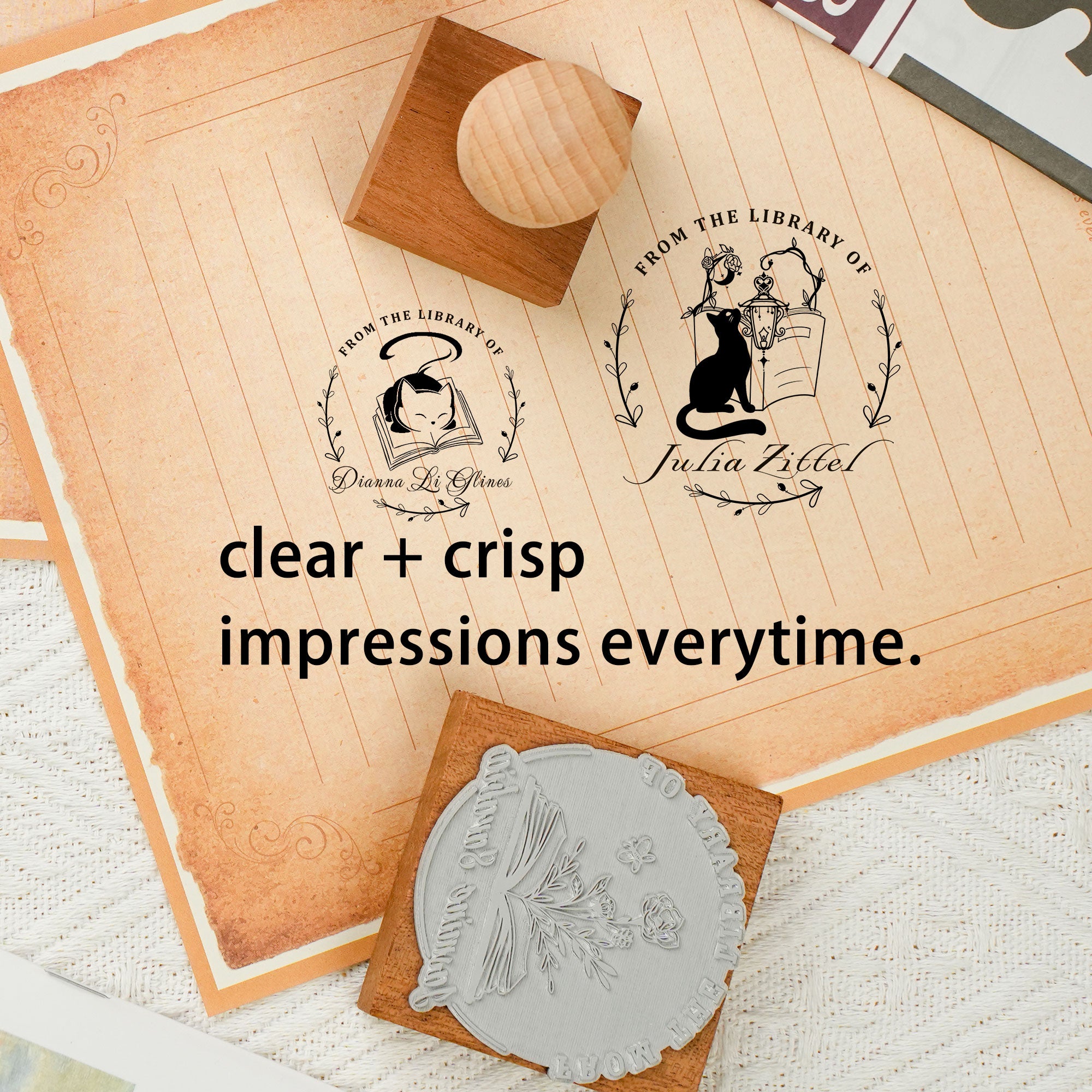 Custom Premium Wood Stamp