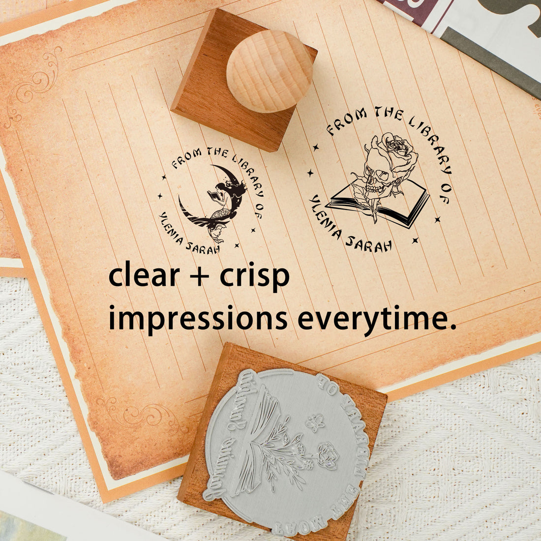 Custom Old Style Rubber Stamp