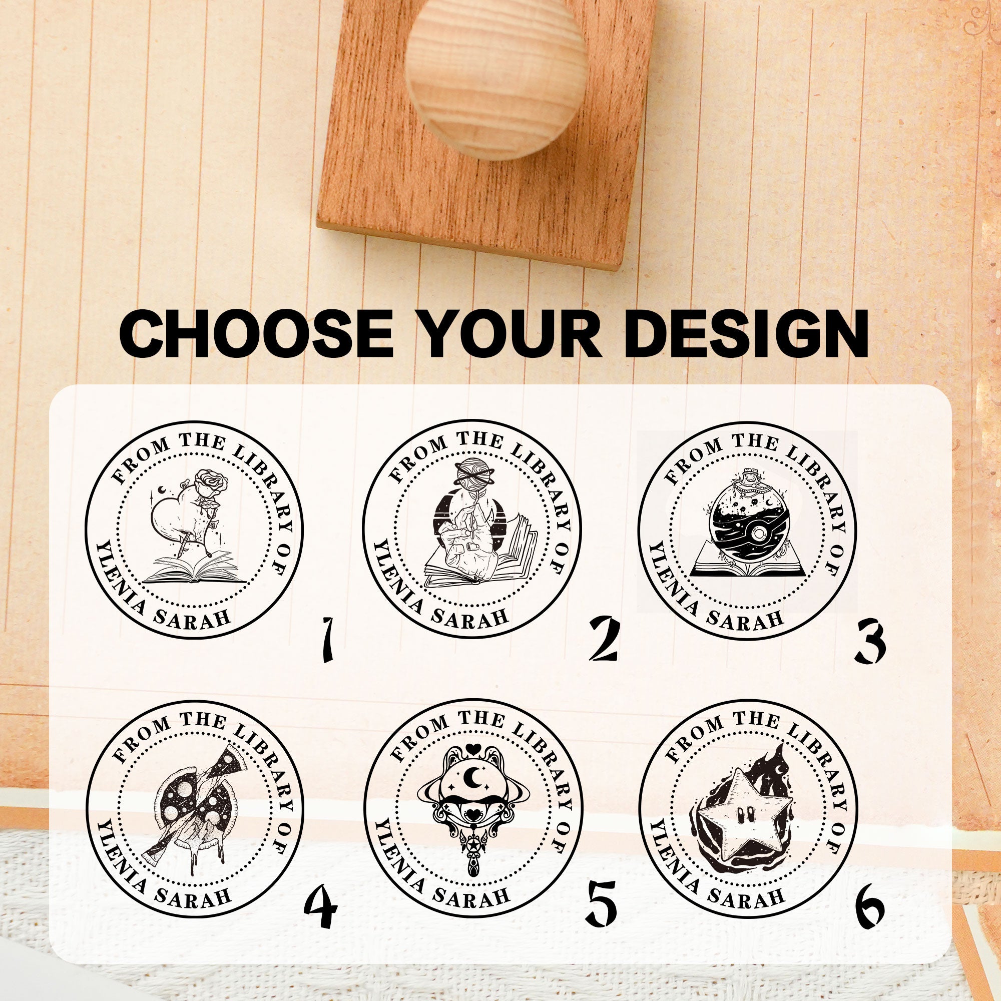 Custom Art Journal Stamp