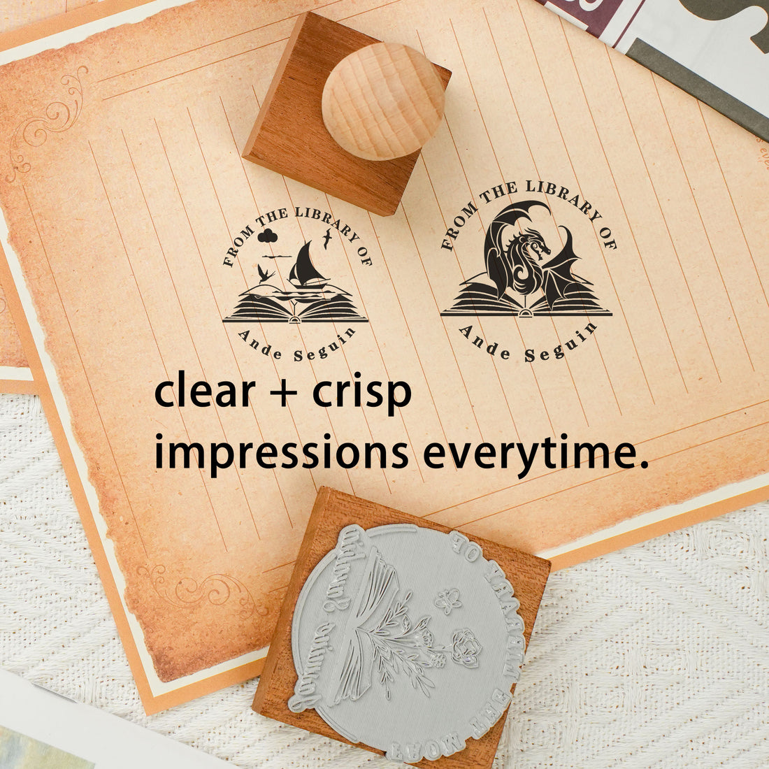 Custom Private Book Stamp