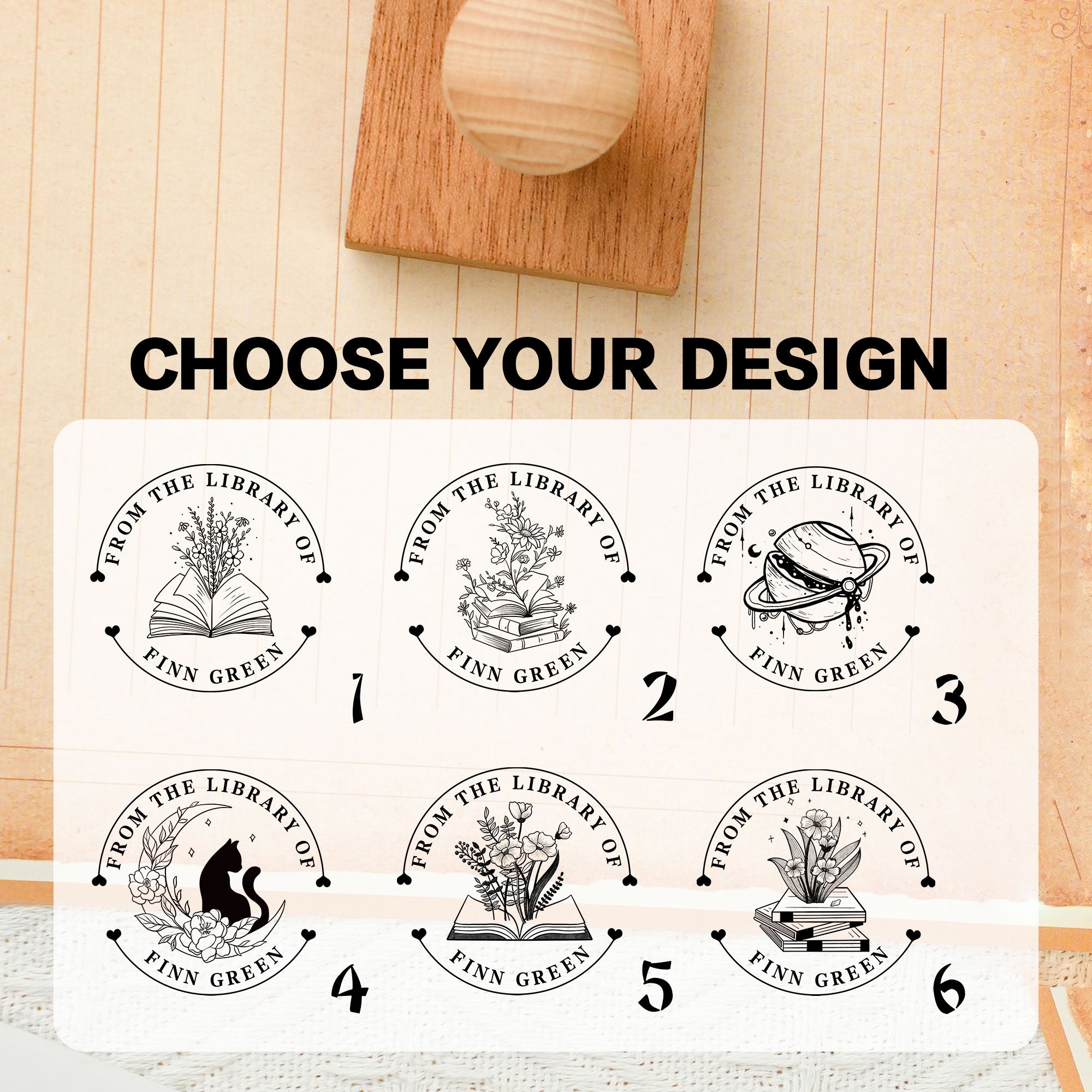 Custom Traditional Rubber Stamp