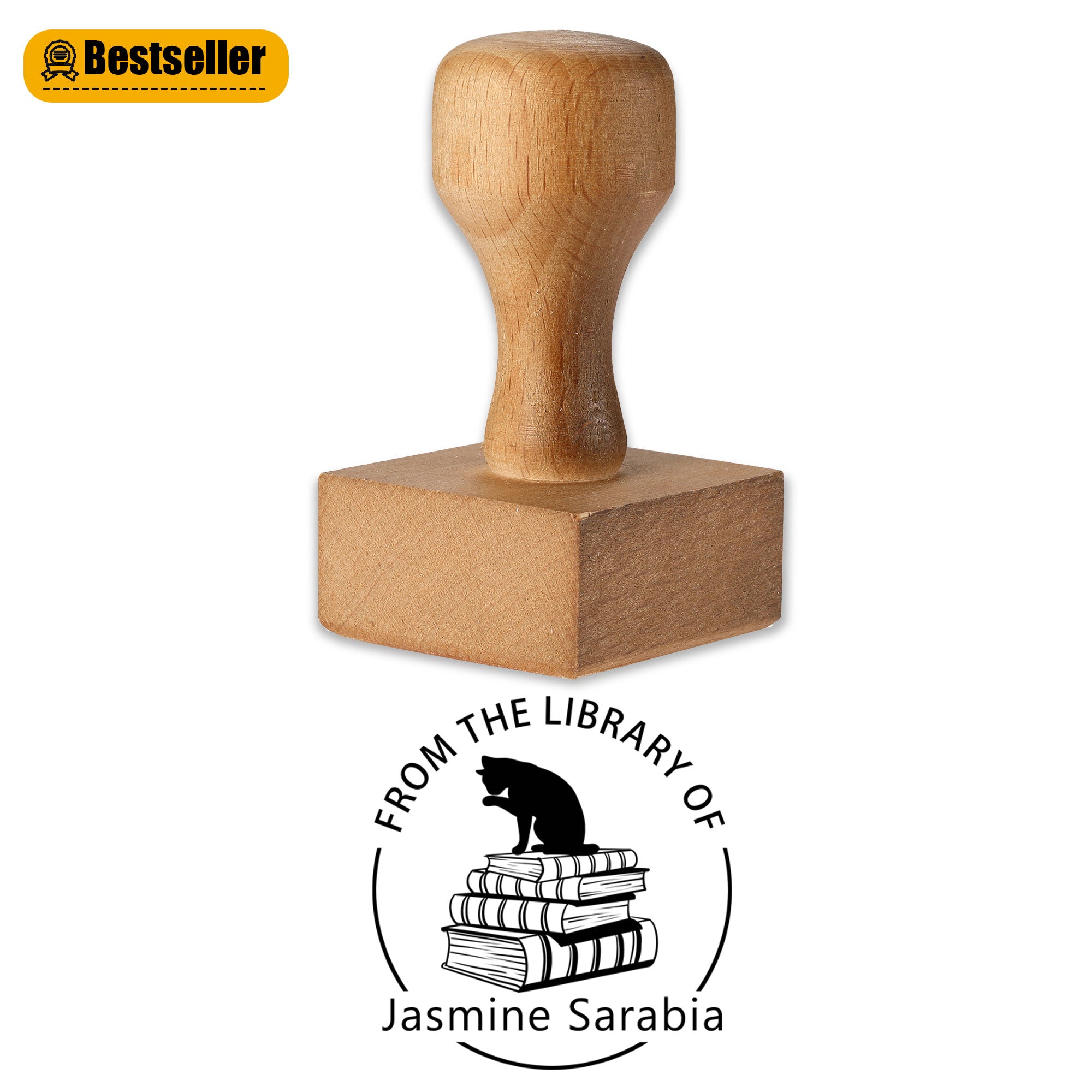 Handcrafted Wooden Craft Stamp