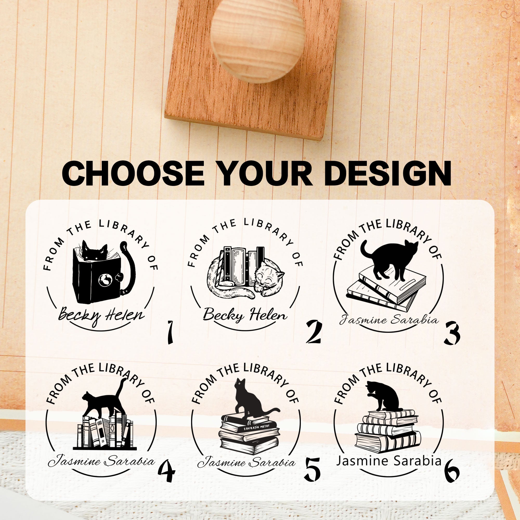 Custom Gift Rubber Stamp