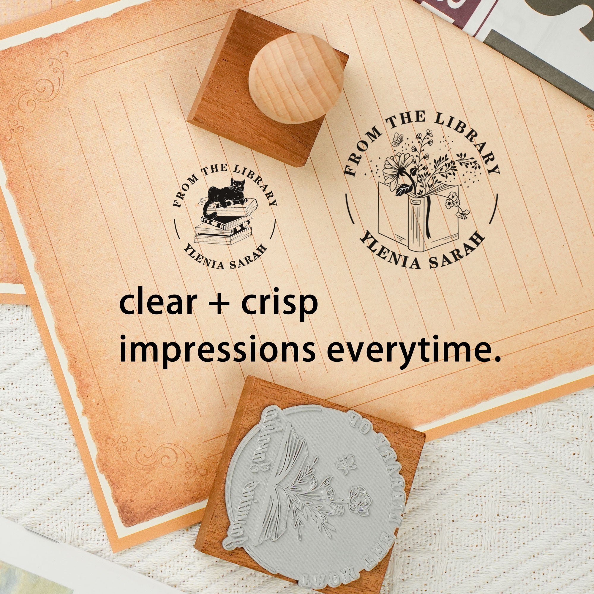 Handmade Vintage Wood Stamp