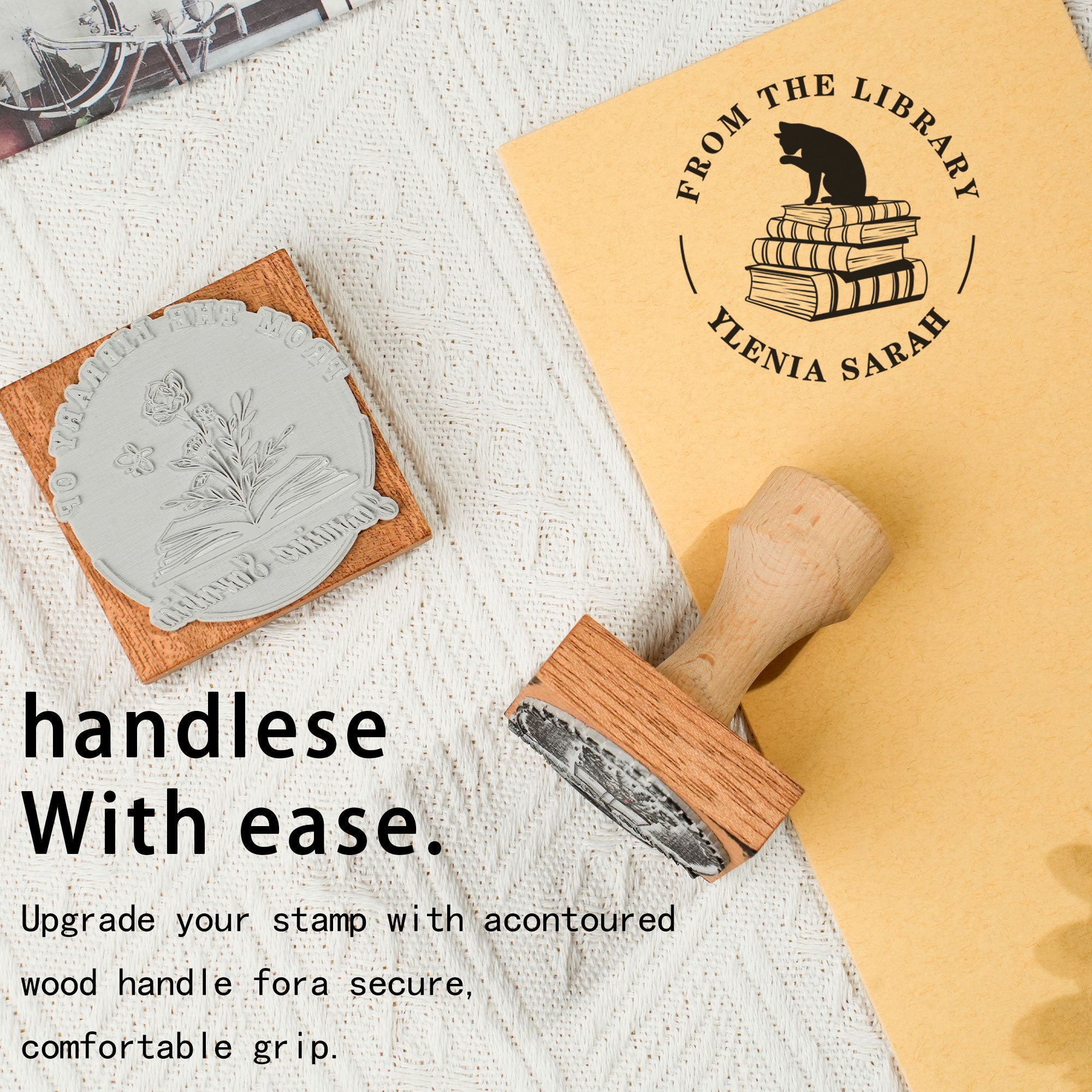 Handmade Vintage Wood Stamp