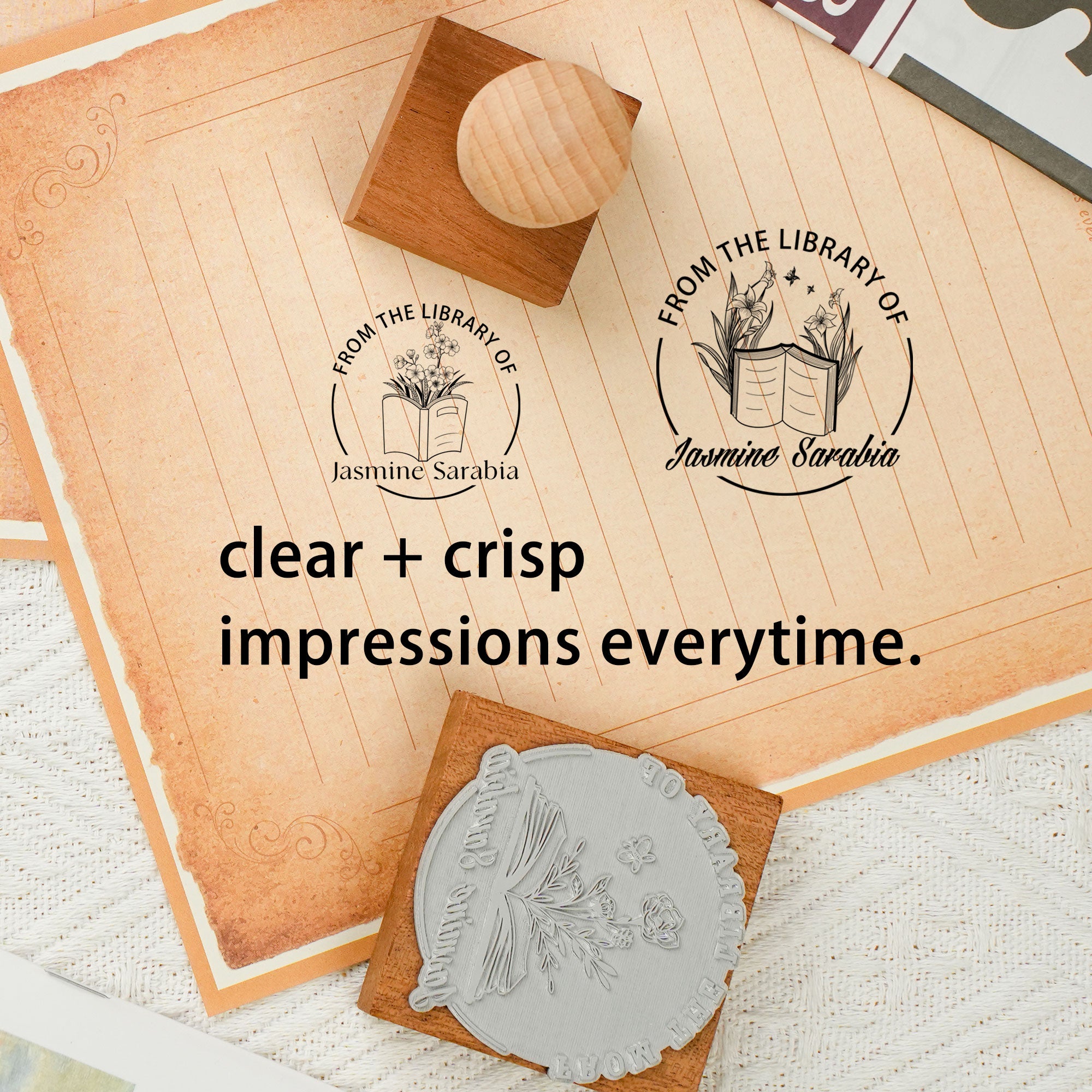 Handcrafted Custom Stamps