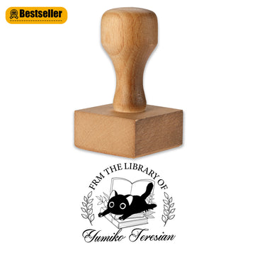 Luxury Wood Rubber Stamp