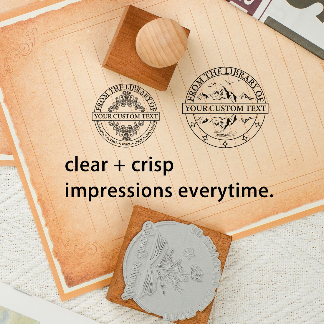 Handcrafted Wooden Stamp