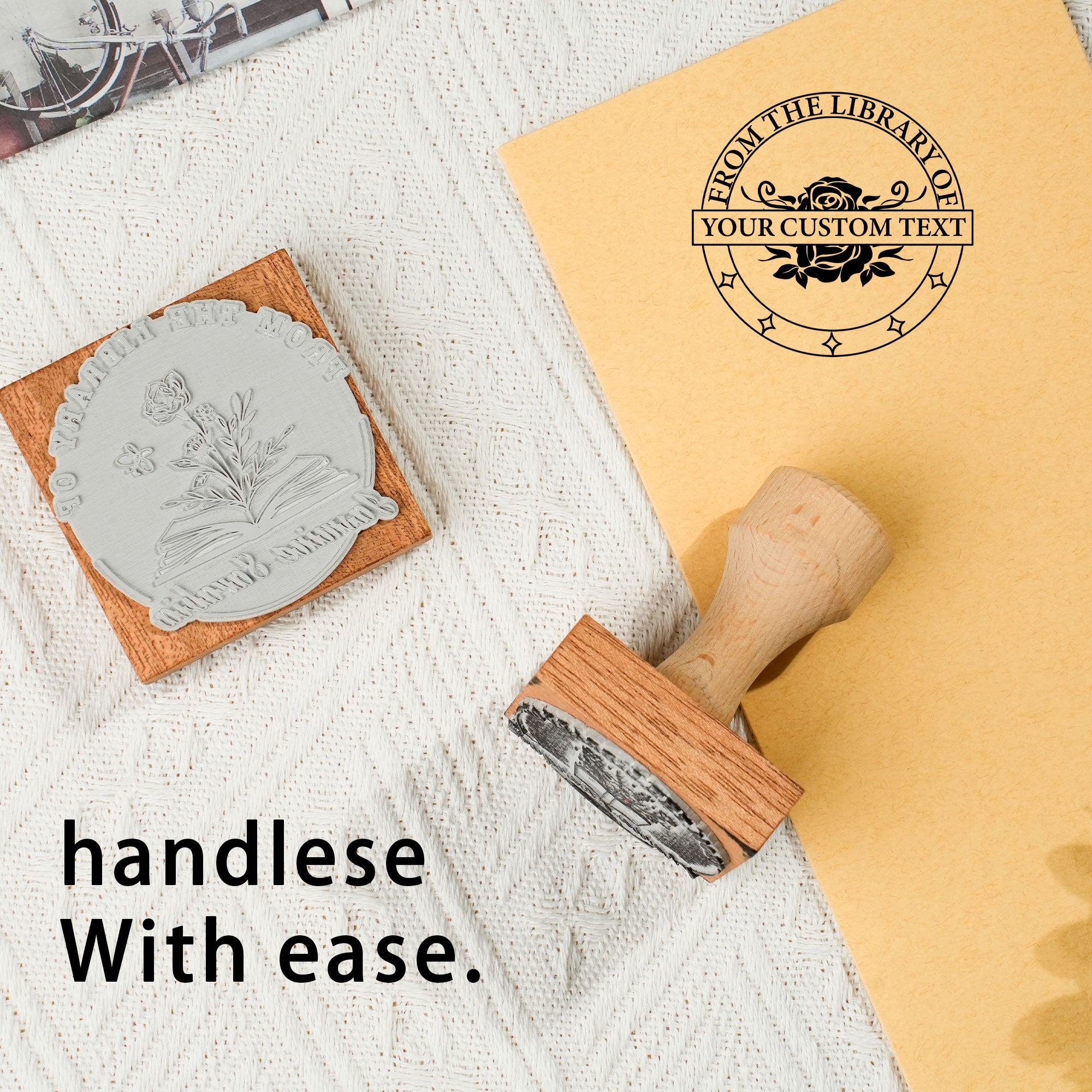 Handcrafted Wooden Stamp