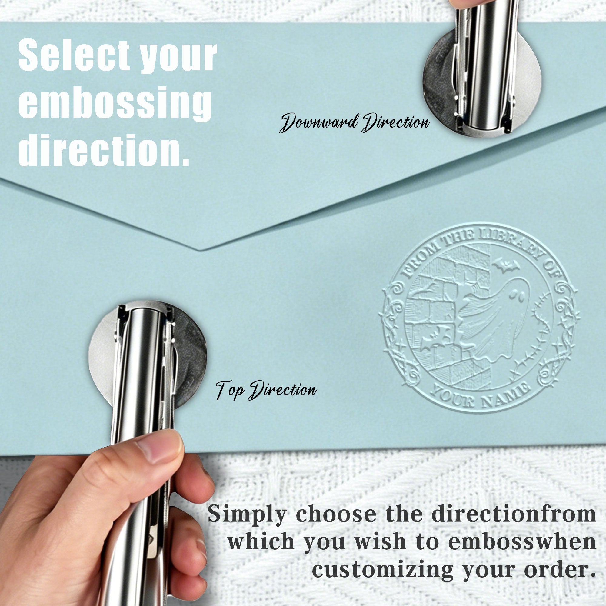 Custom Minimalist Embosser