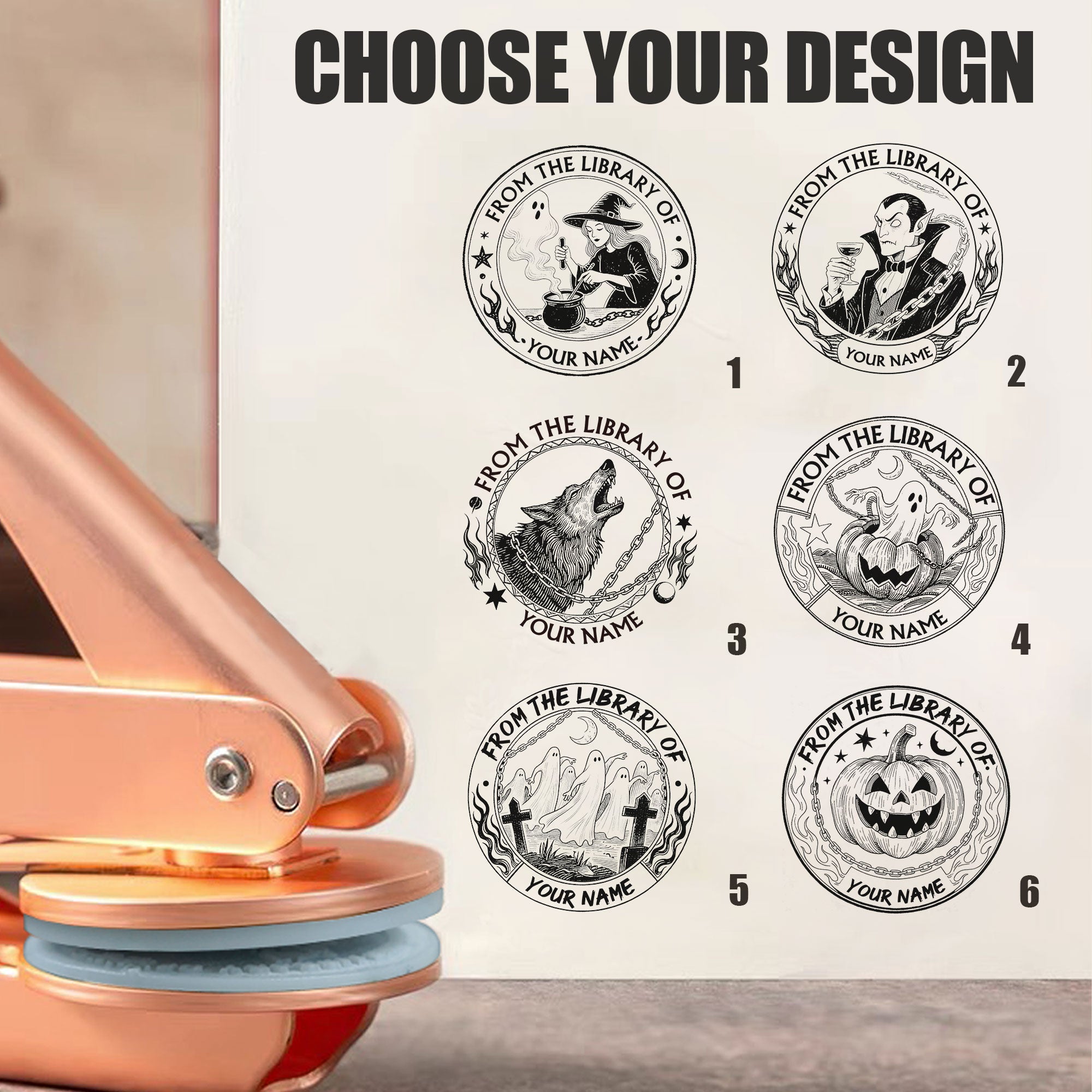 Custom Modern Design Embosser