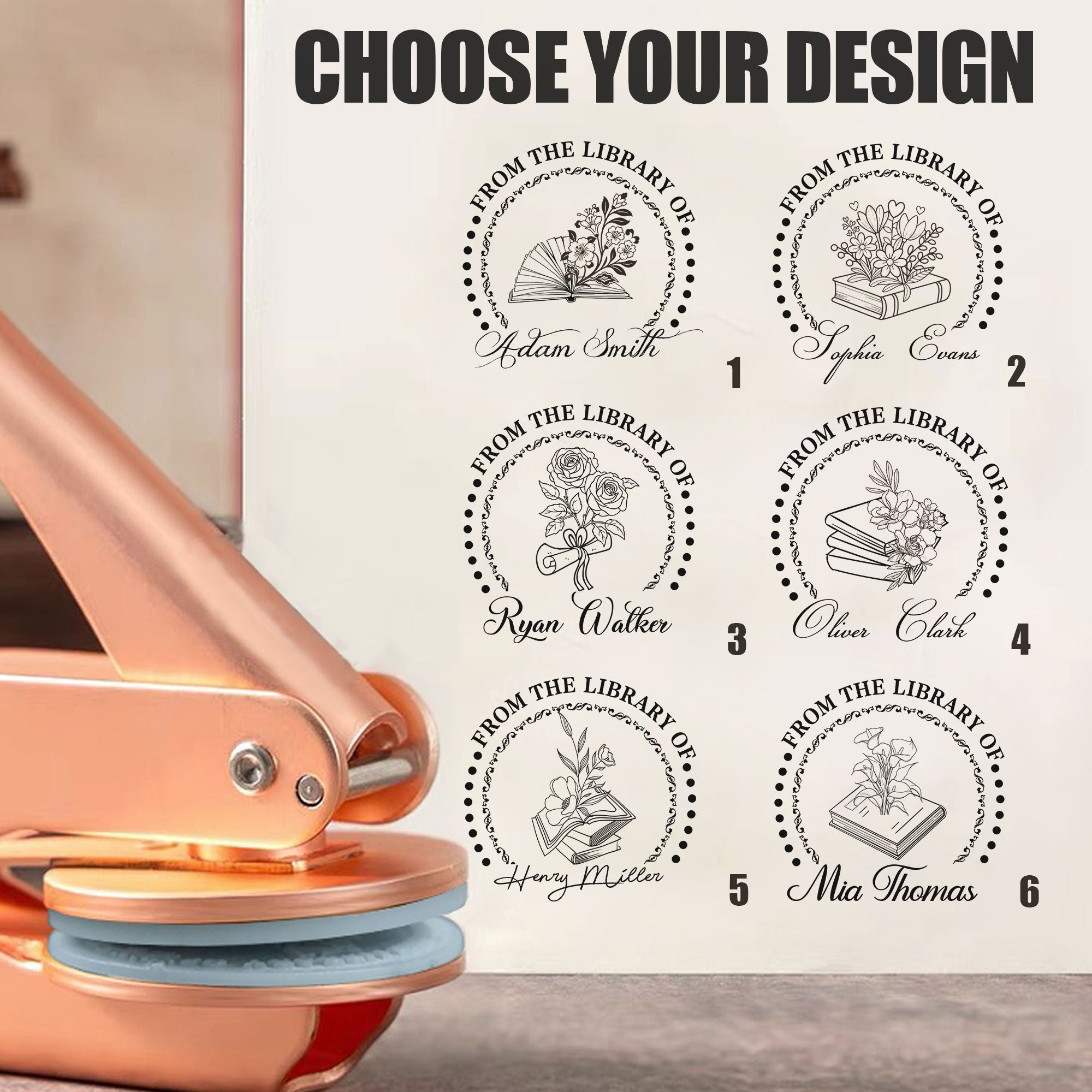 Custom School Book Embosser