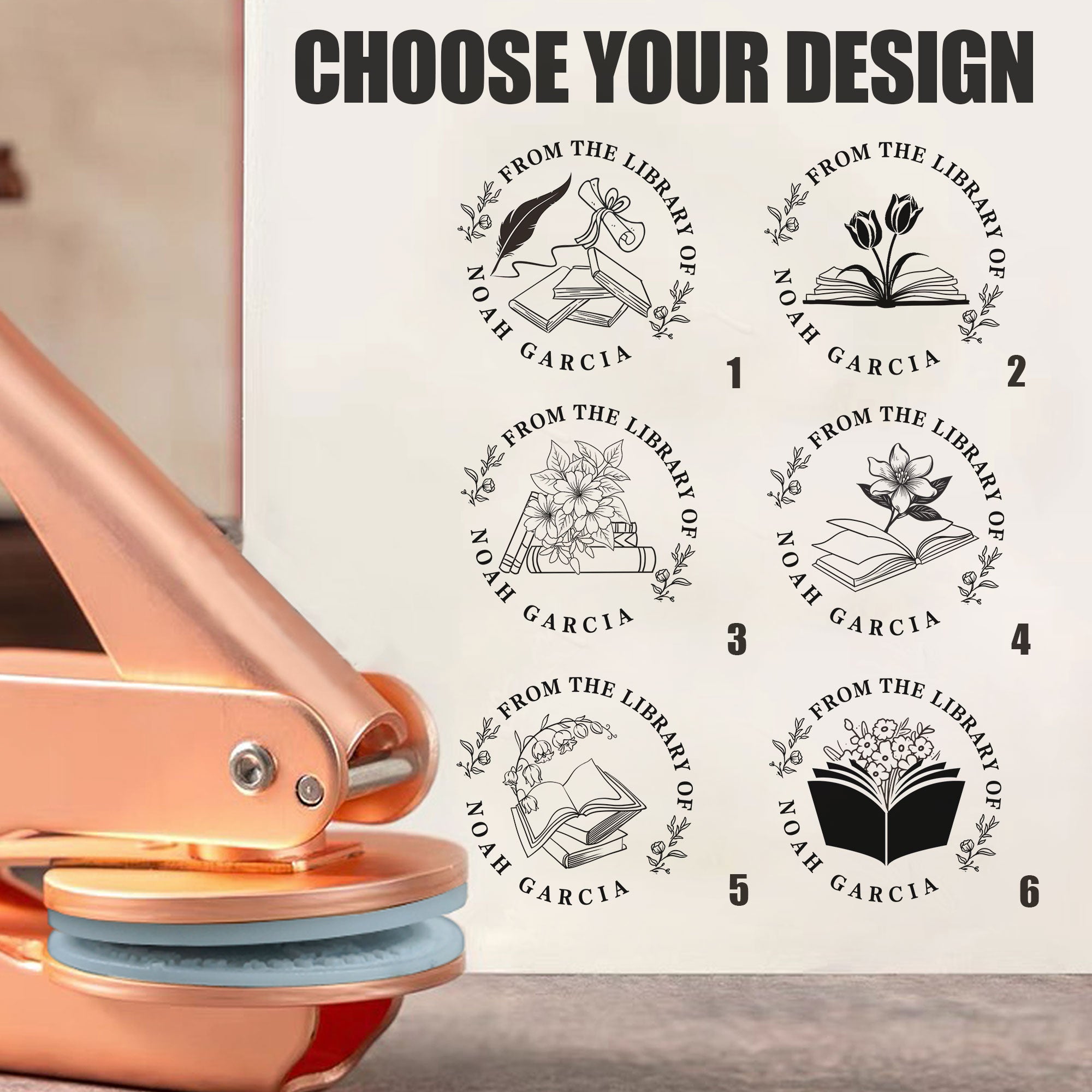 Custom Ex Libris Embosser