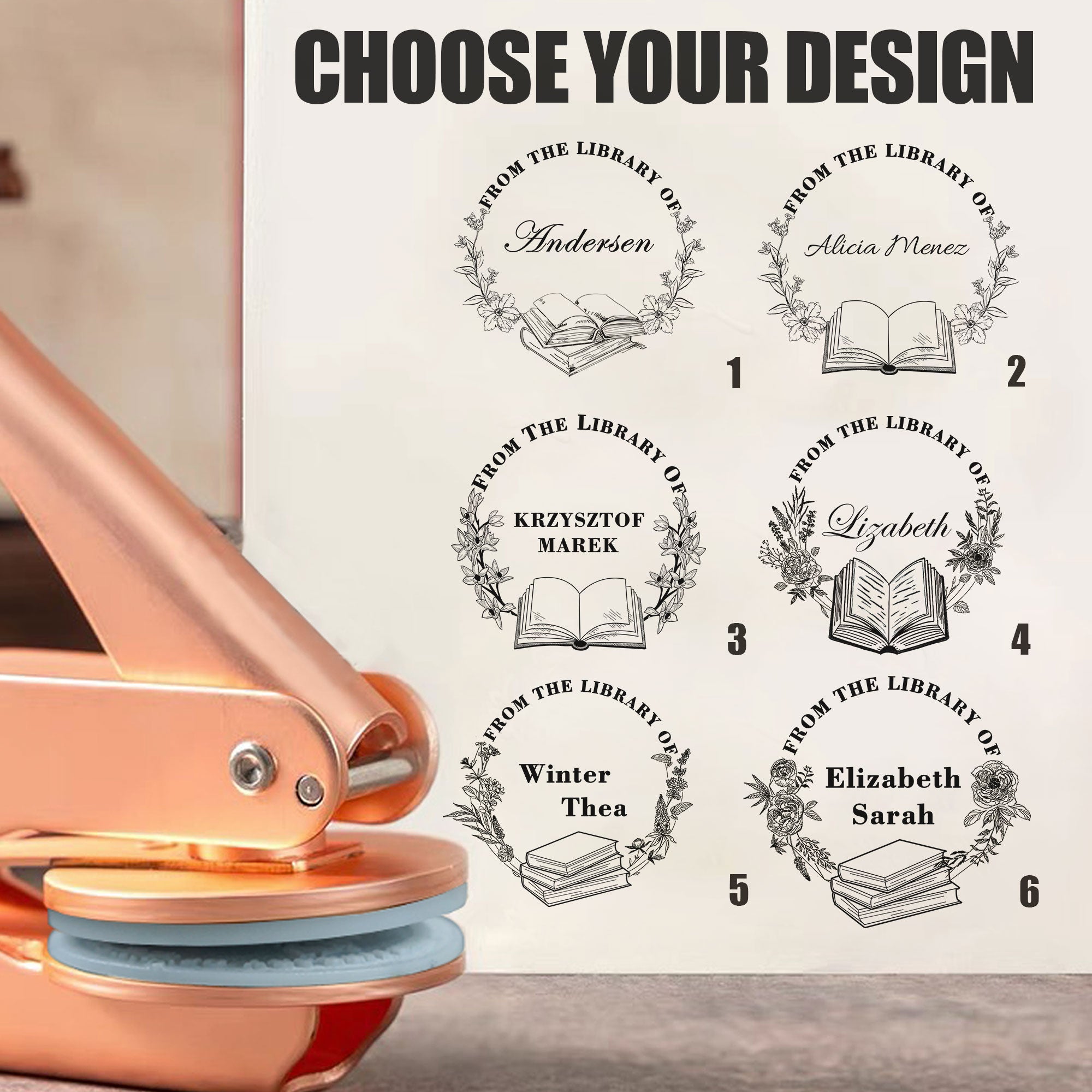 Custom Simple Style Embosser