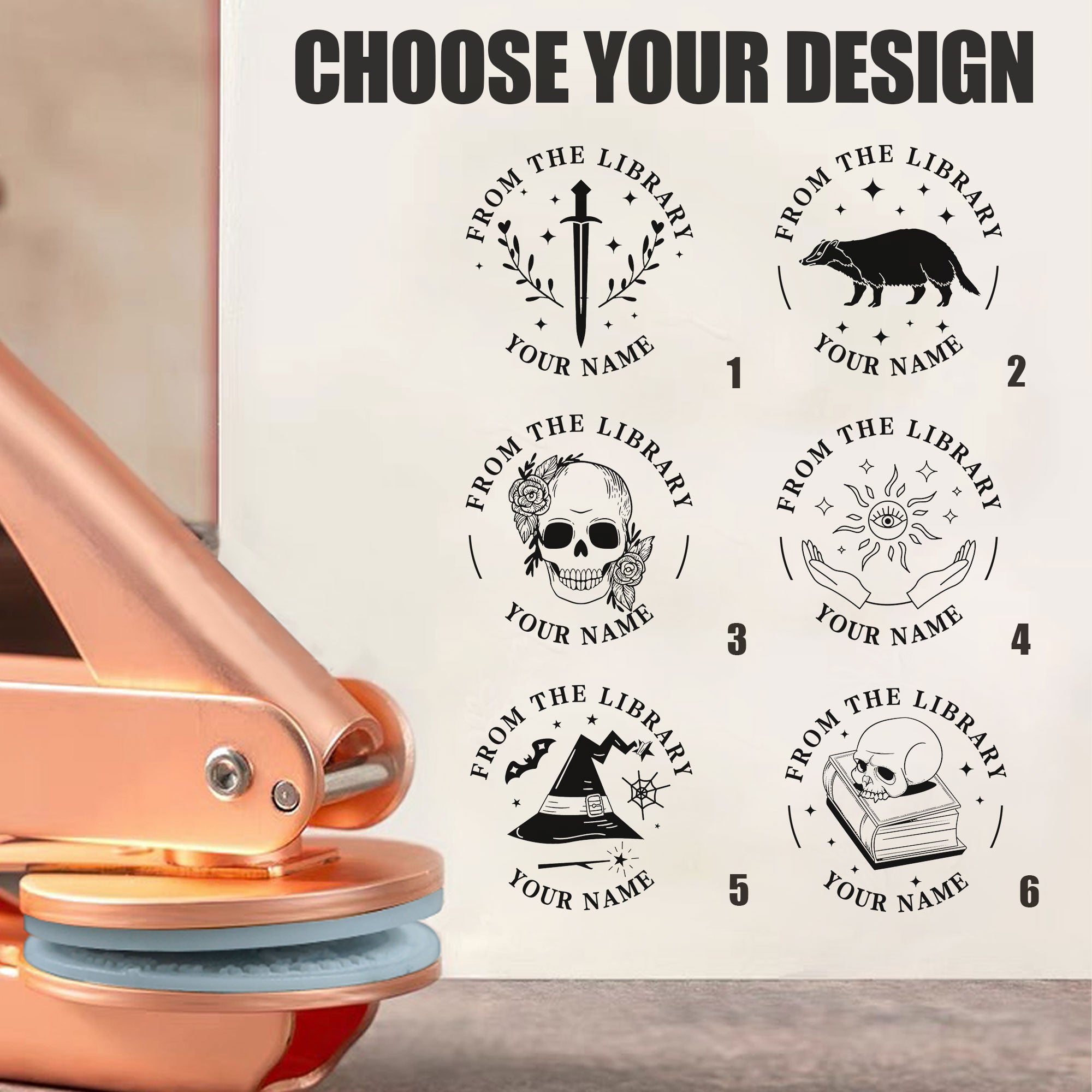 Custom Home Stationery Embosser