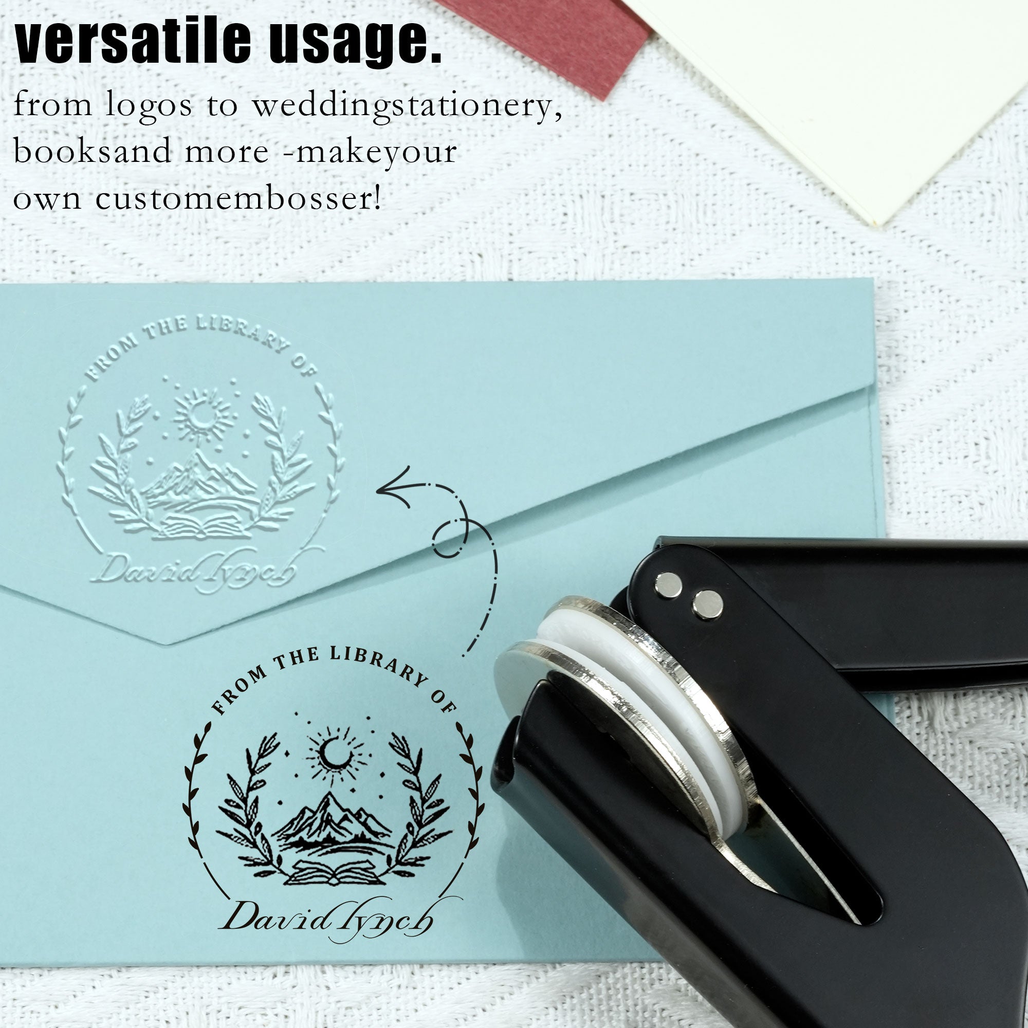Custom Author Book Embosser