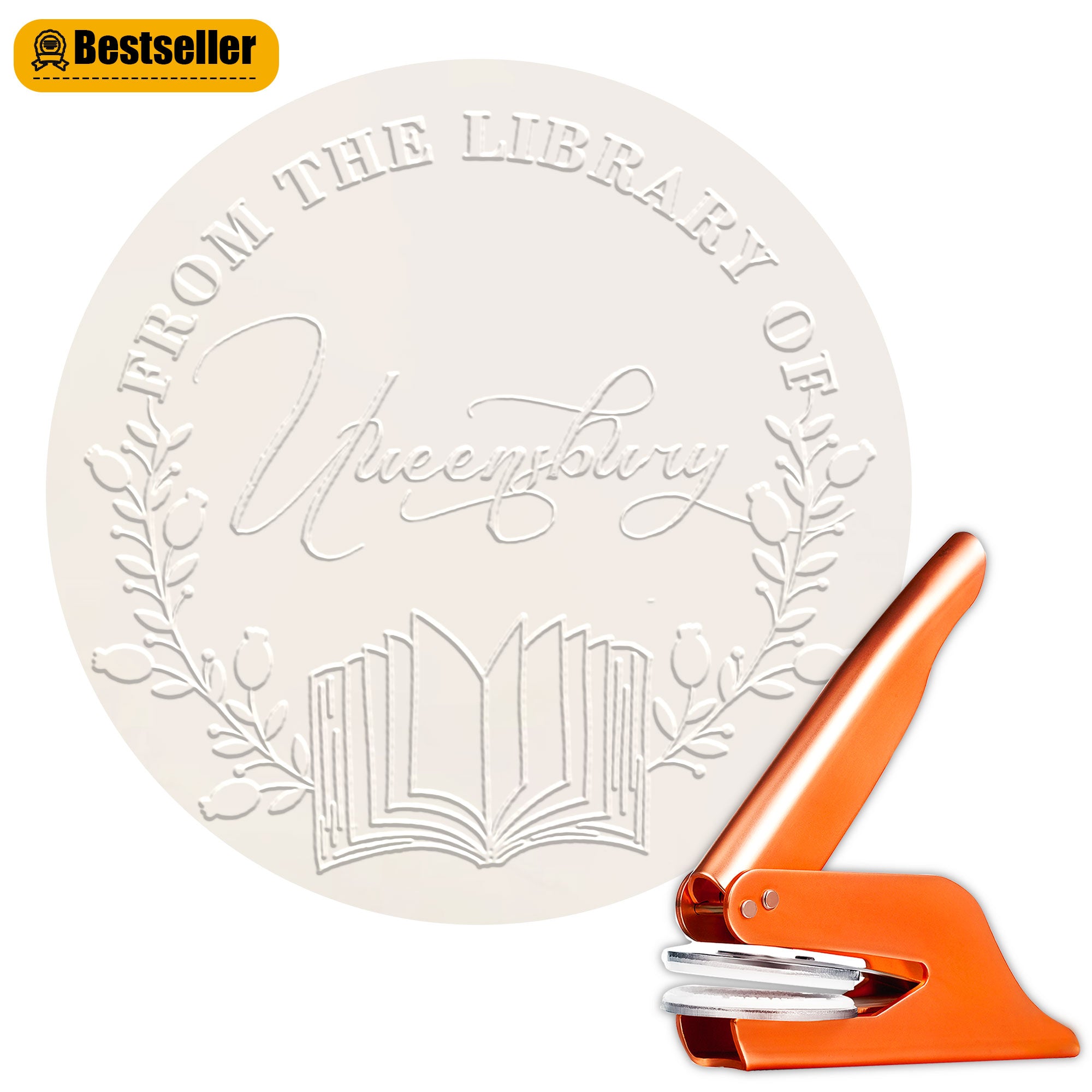 Custom Reading Lover Embosser