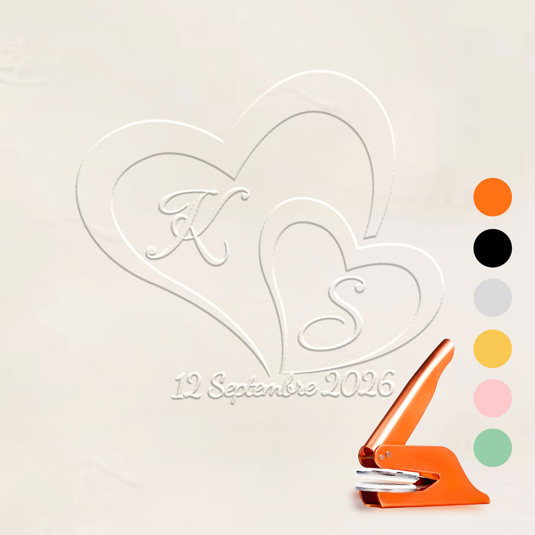 Custom Wedding Gift Embosser