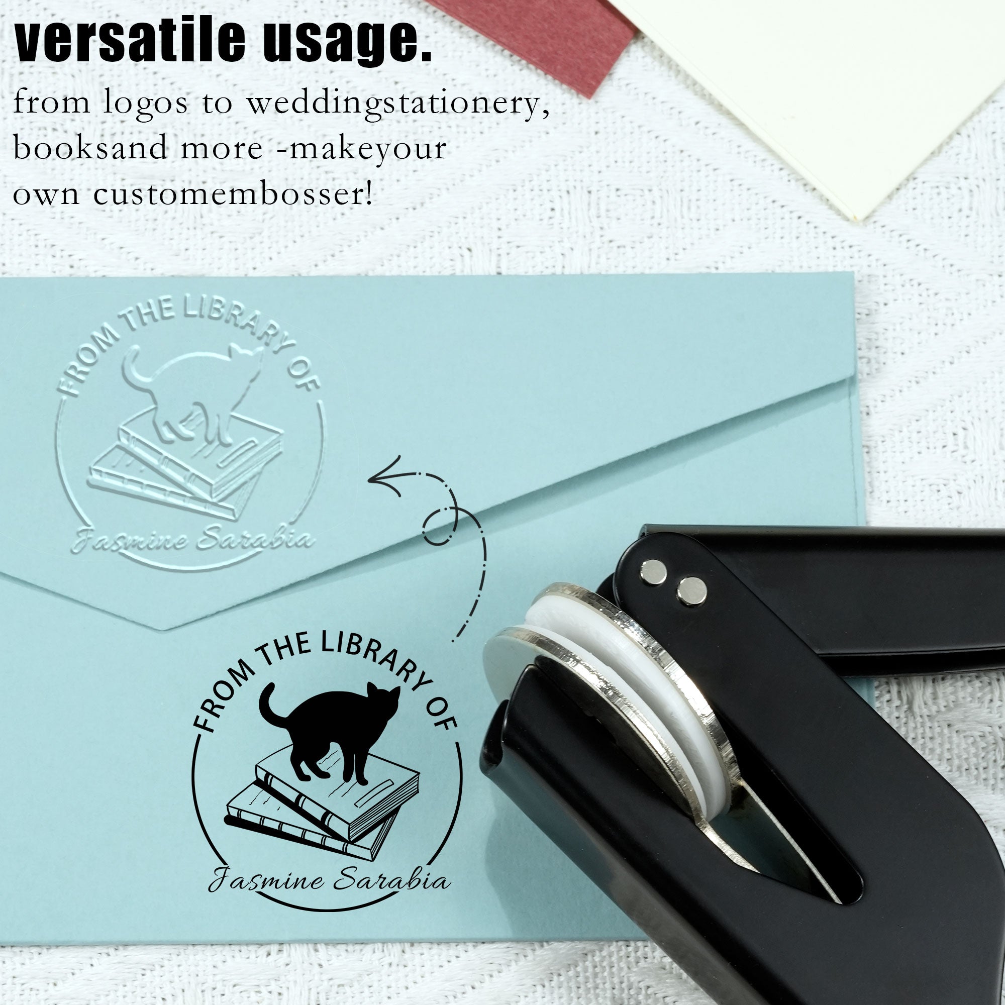Custom Retro Design Embosser