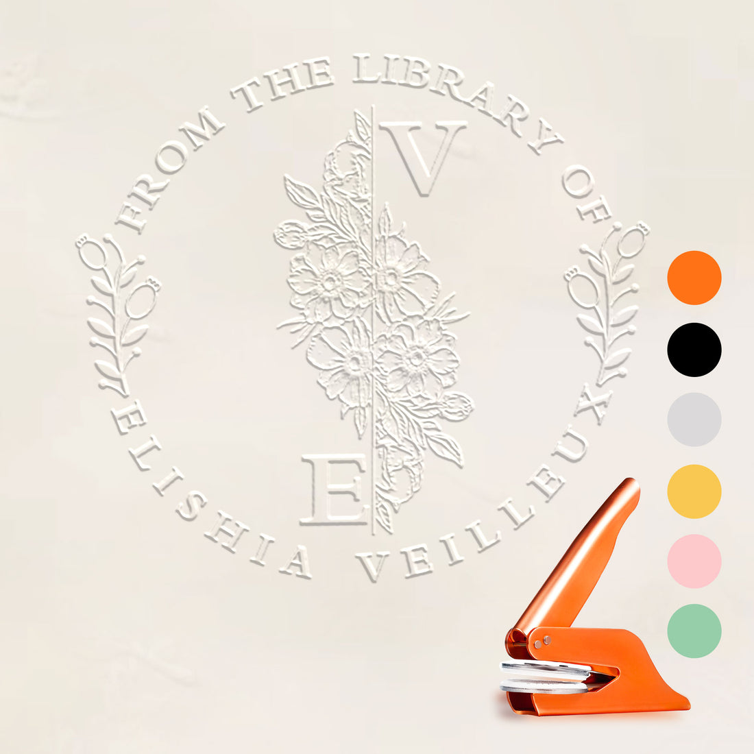 Custom Elegant Paper Embosser