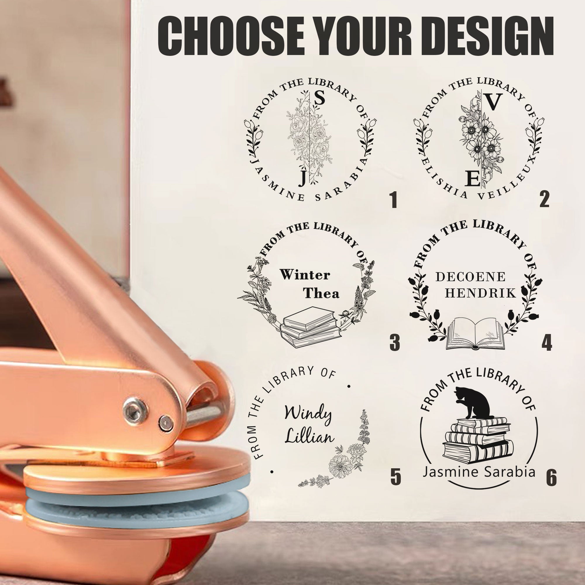 Custom Elegant Paper Embosser
