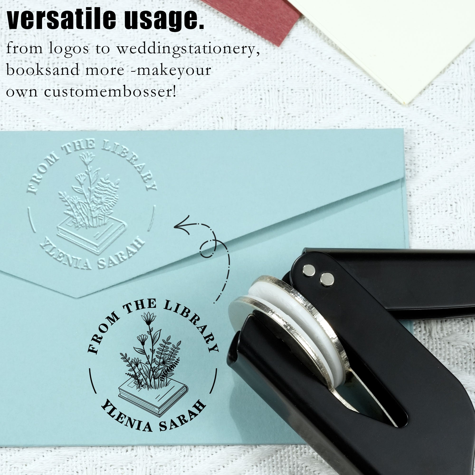 Custom School Book Embosser