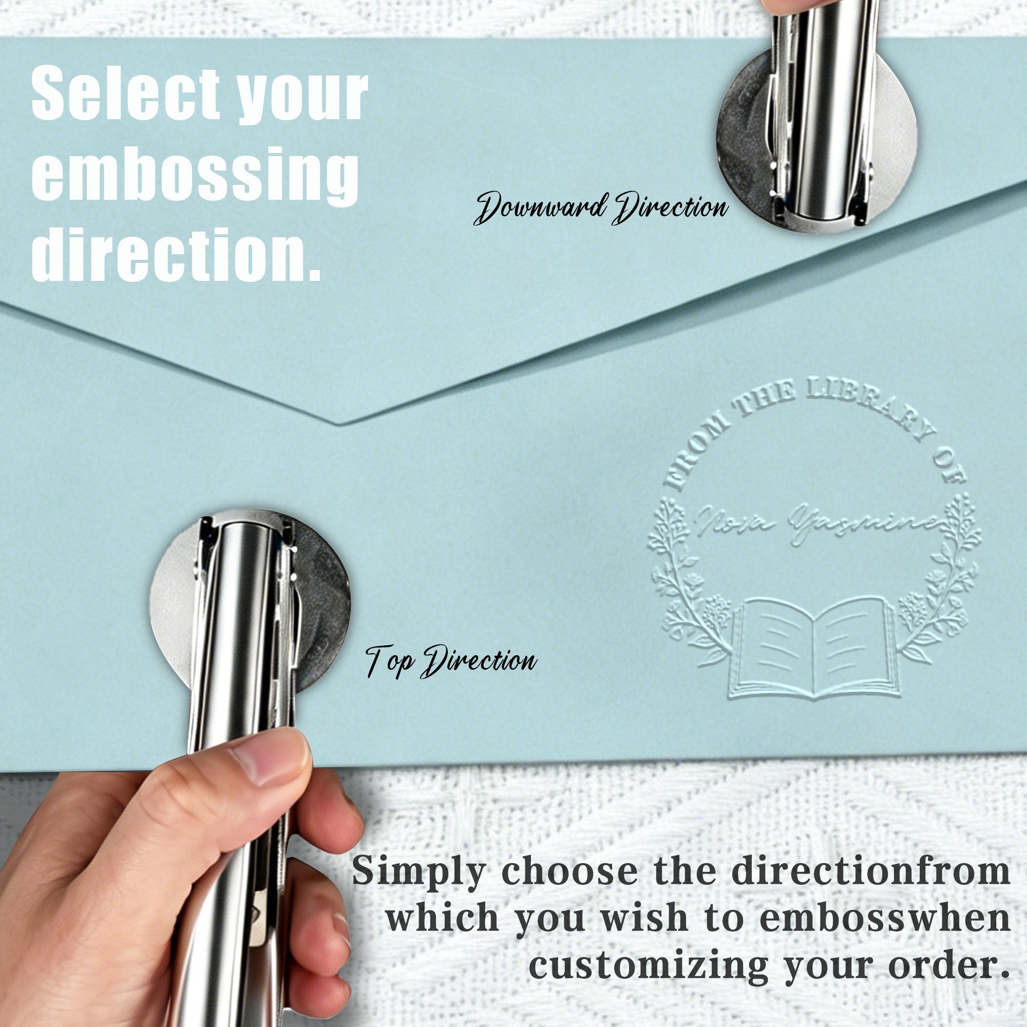 Custom Keepsake Embosser