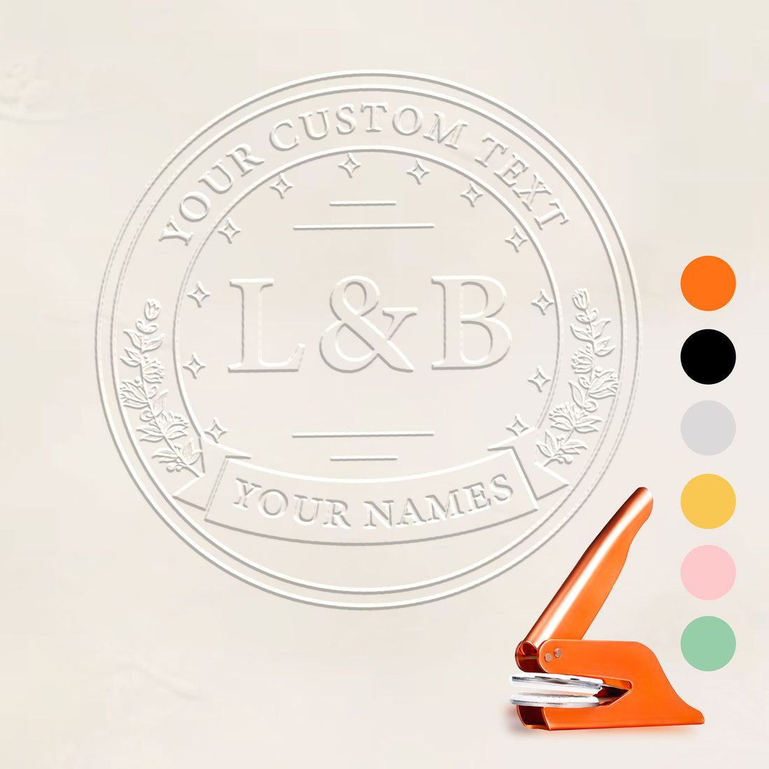 Custom Home Stationery Embosser