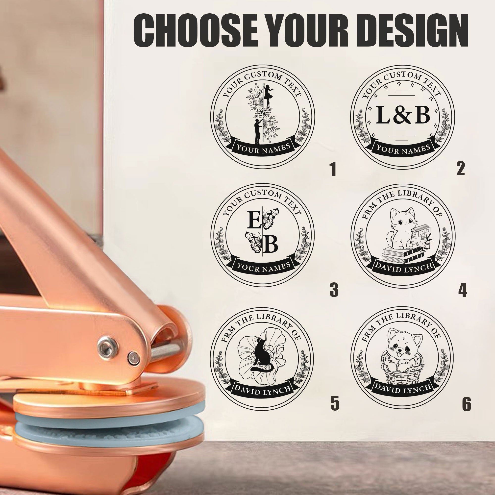 Custom Home Stationery Embosser