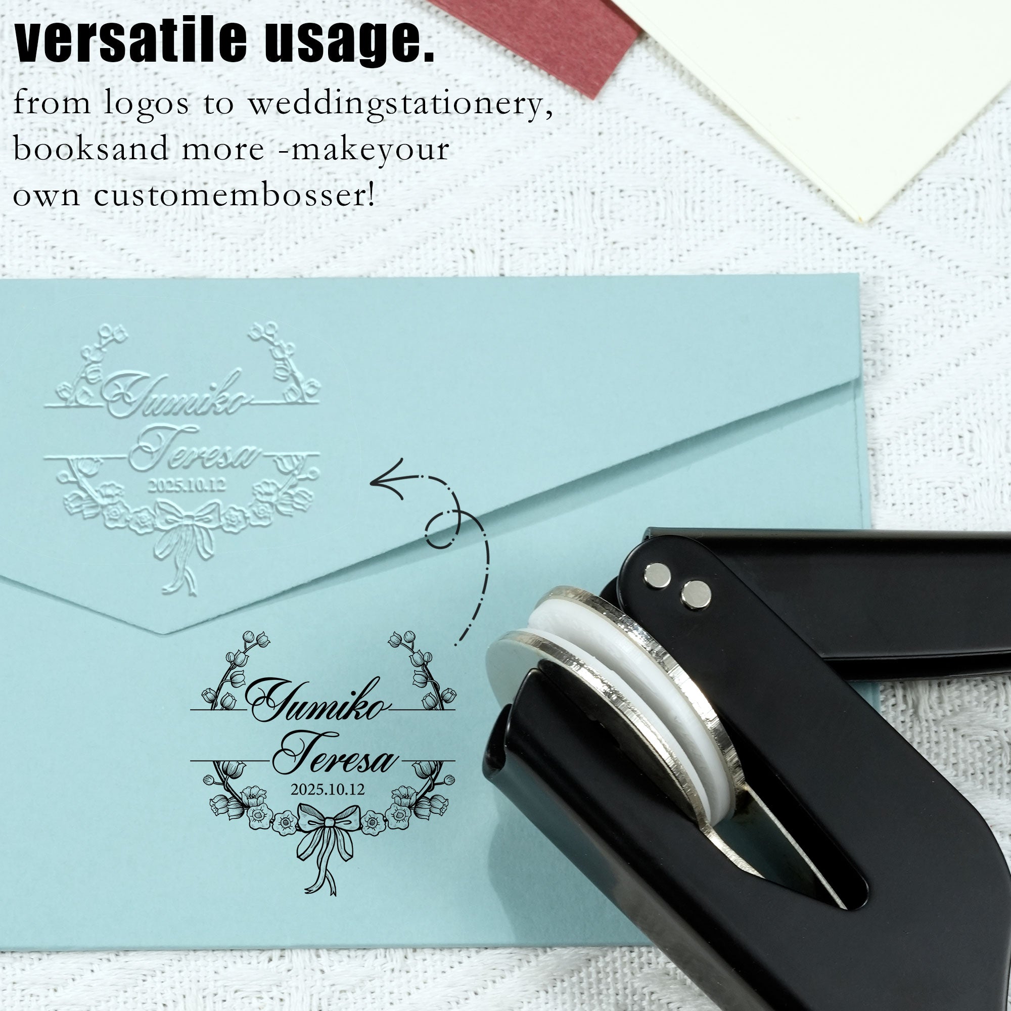 Custom Wedding Favor Embosser