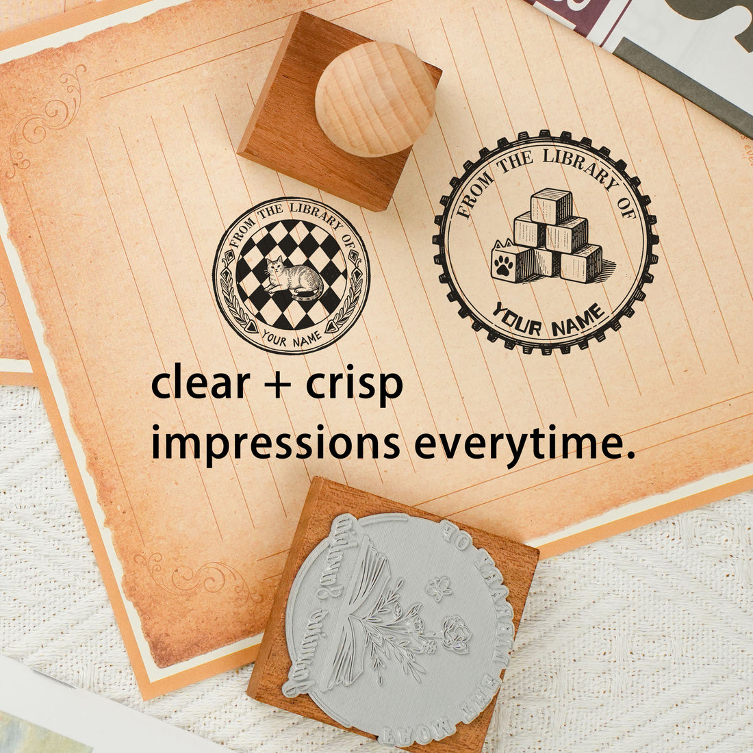 Gift Custom Rubber Stamp