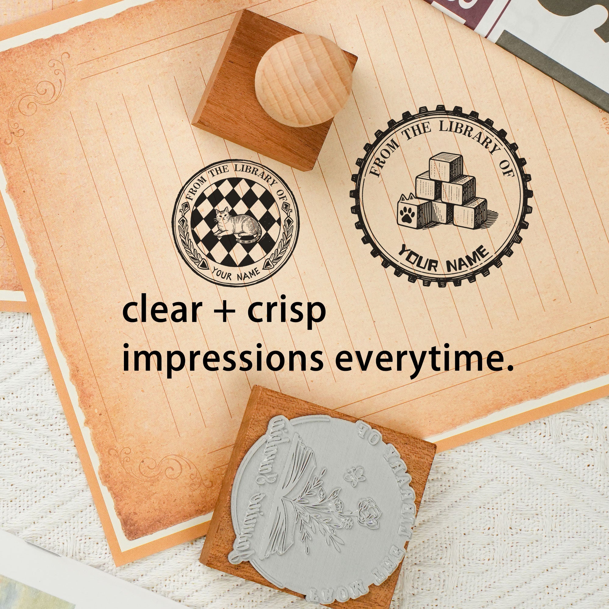 Gift Custom Rubber Stamp