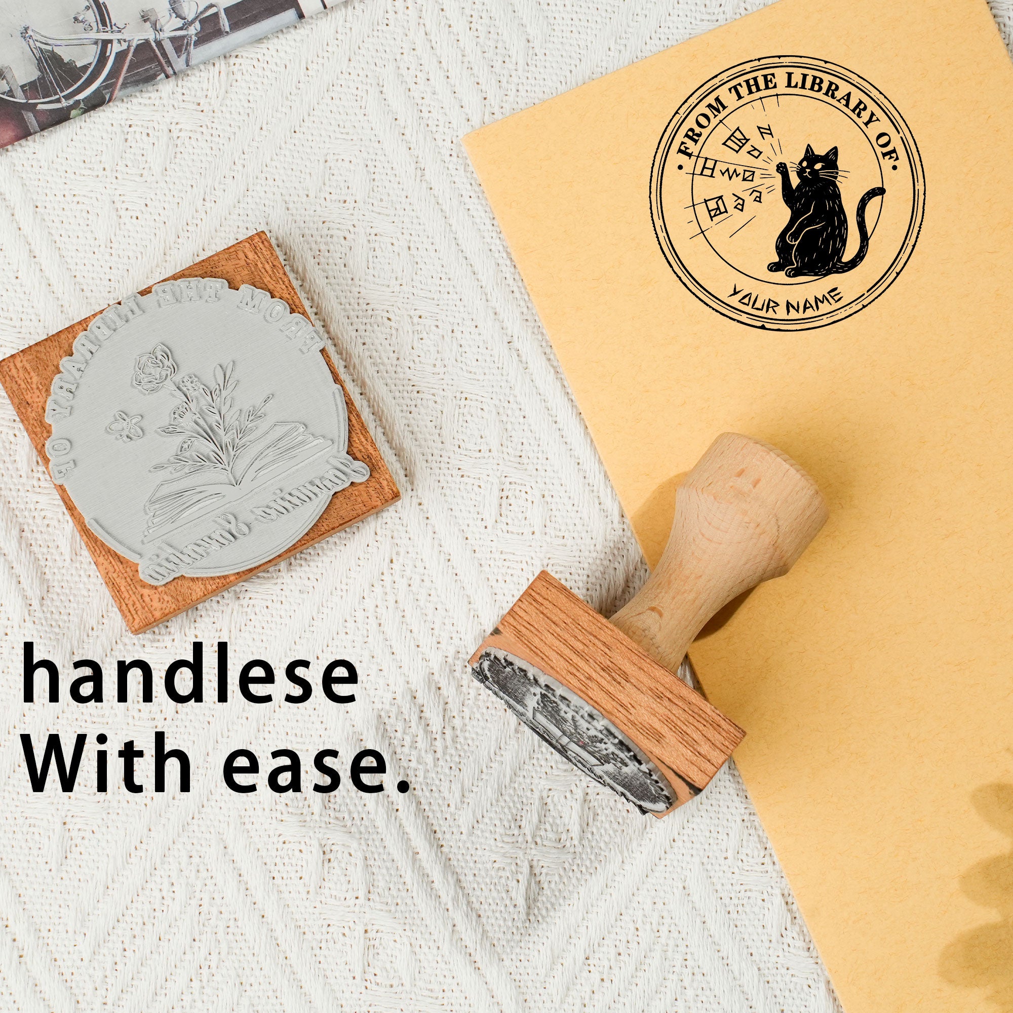 Minimalist Wood Craft Stamp