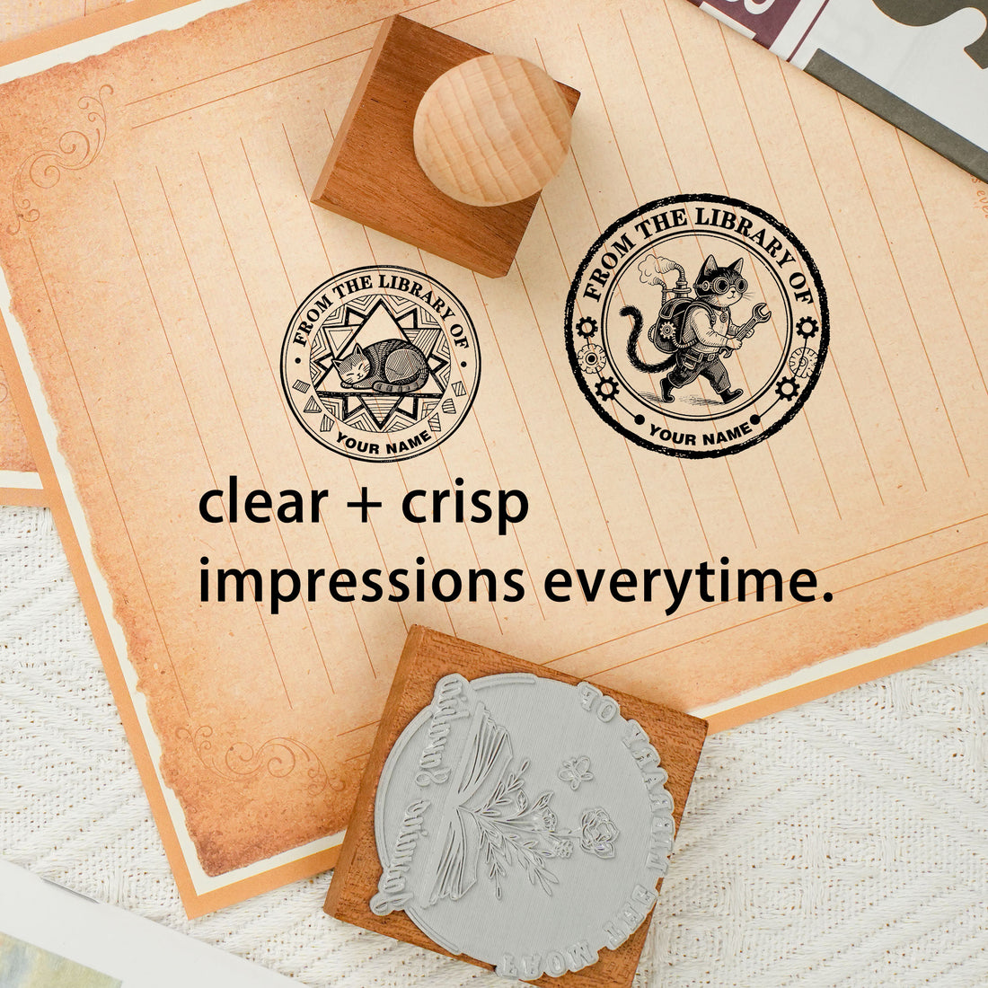 Creative Wooden Decor Stamp