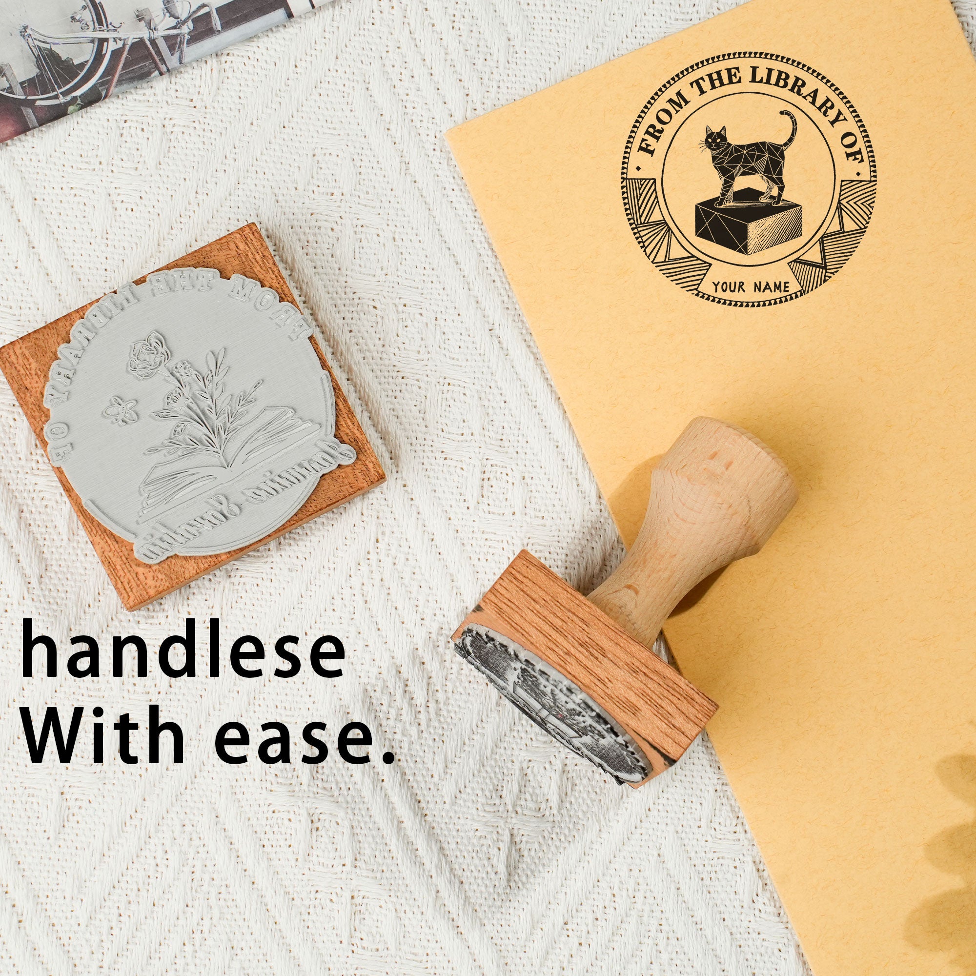 Creative Wooden Decor Stamp