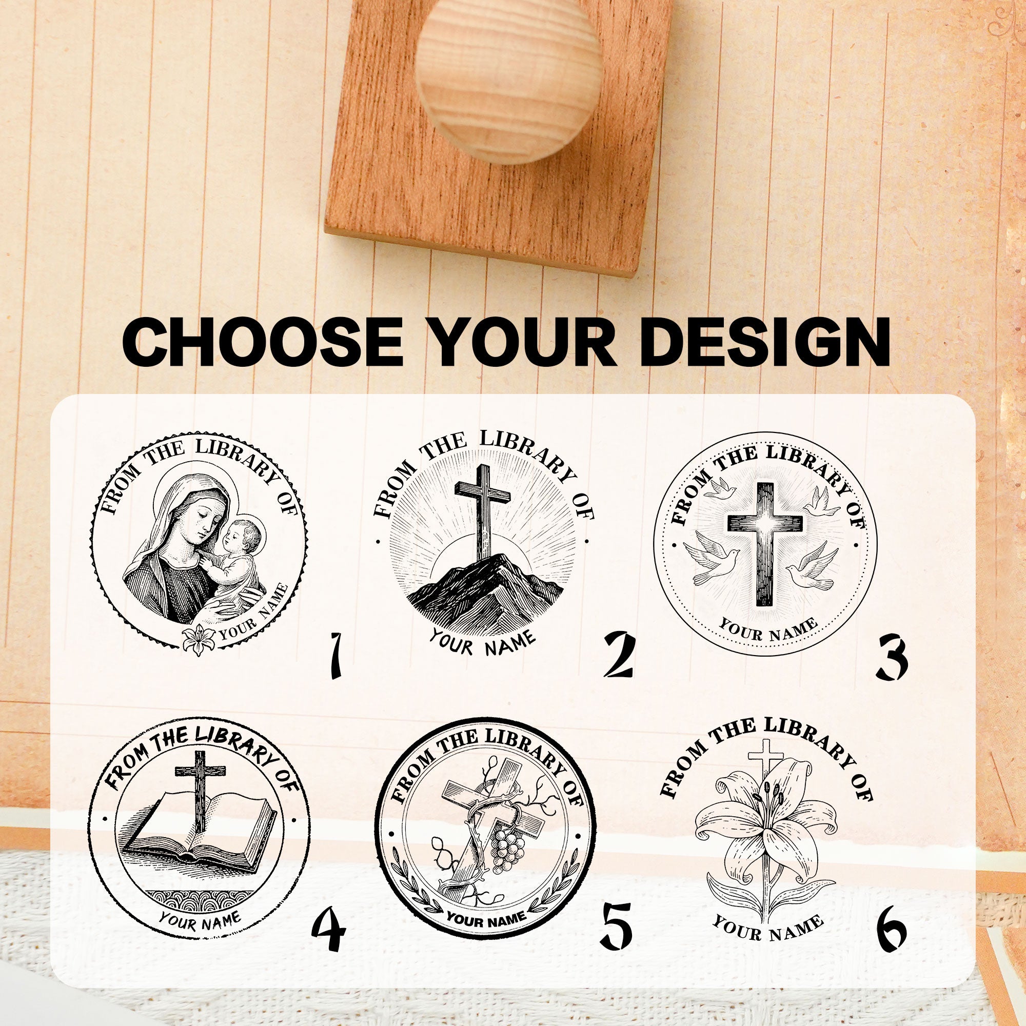 Custom Seal Stamp for Envelope