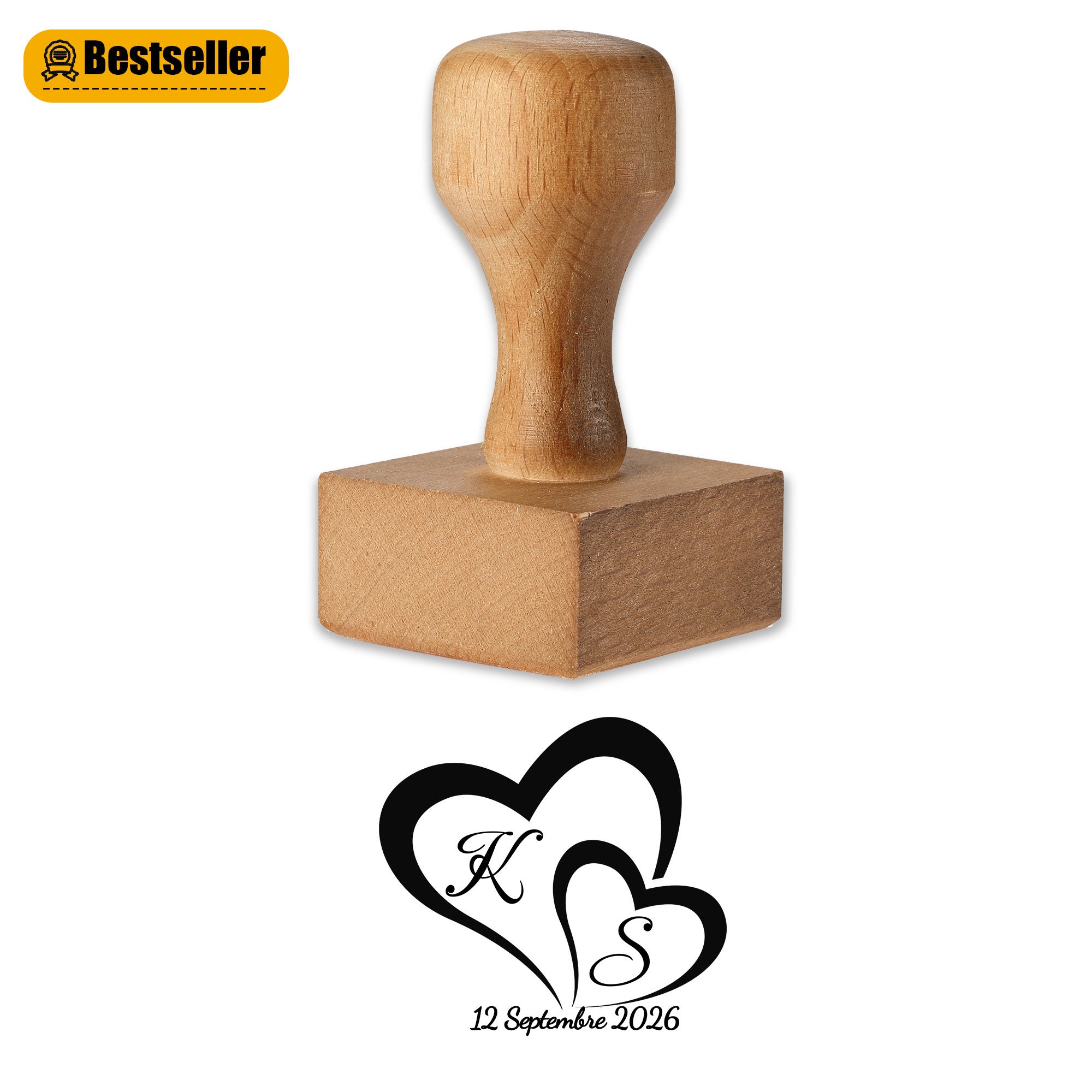Wedding Seal Rubber Stamp