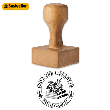 Custom Name Wood Stamp